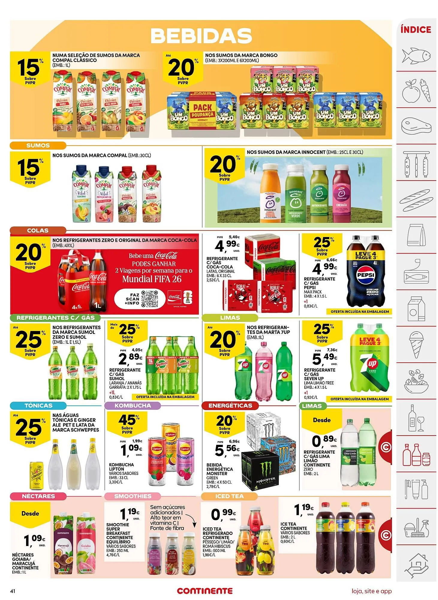 Folheto Folheto Continente de 10 de março até 16 de março 2026 - Pagina 41