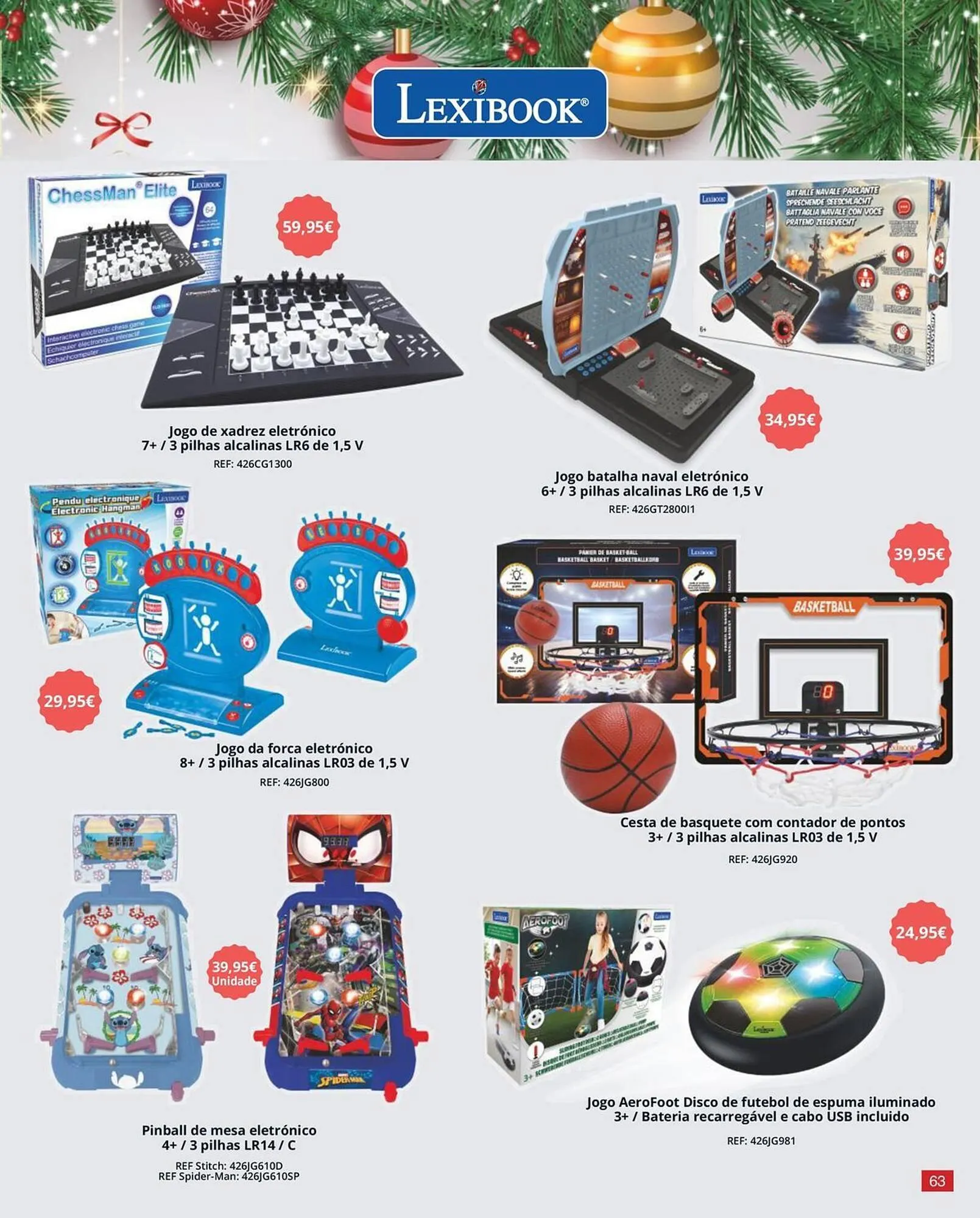 Folheto Folheto Centroxogo de 5 de novembro até 31 de dezembro 2025 - Pagina 63