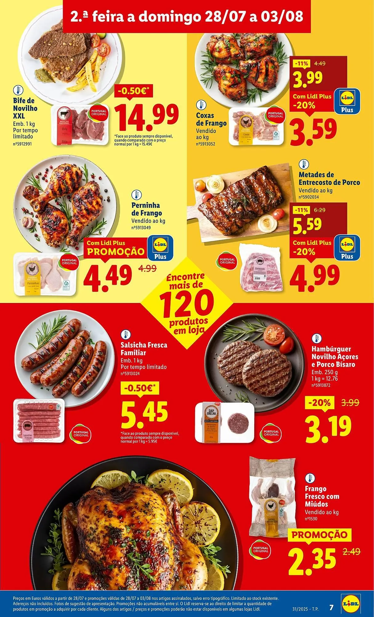 Folheto Folheto Lidl de 28 de julho até 3 de agosto 2025 - Pagina 7