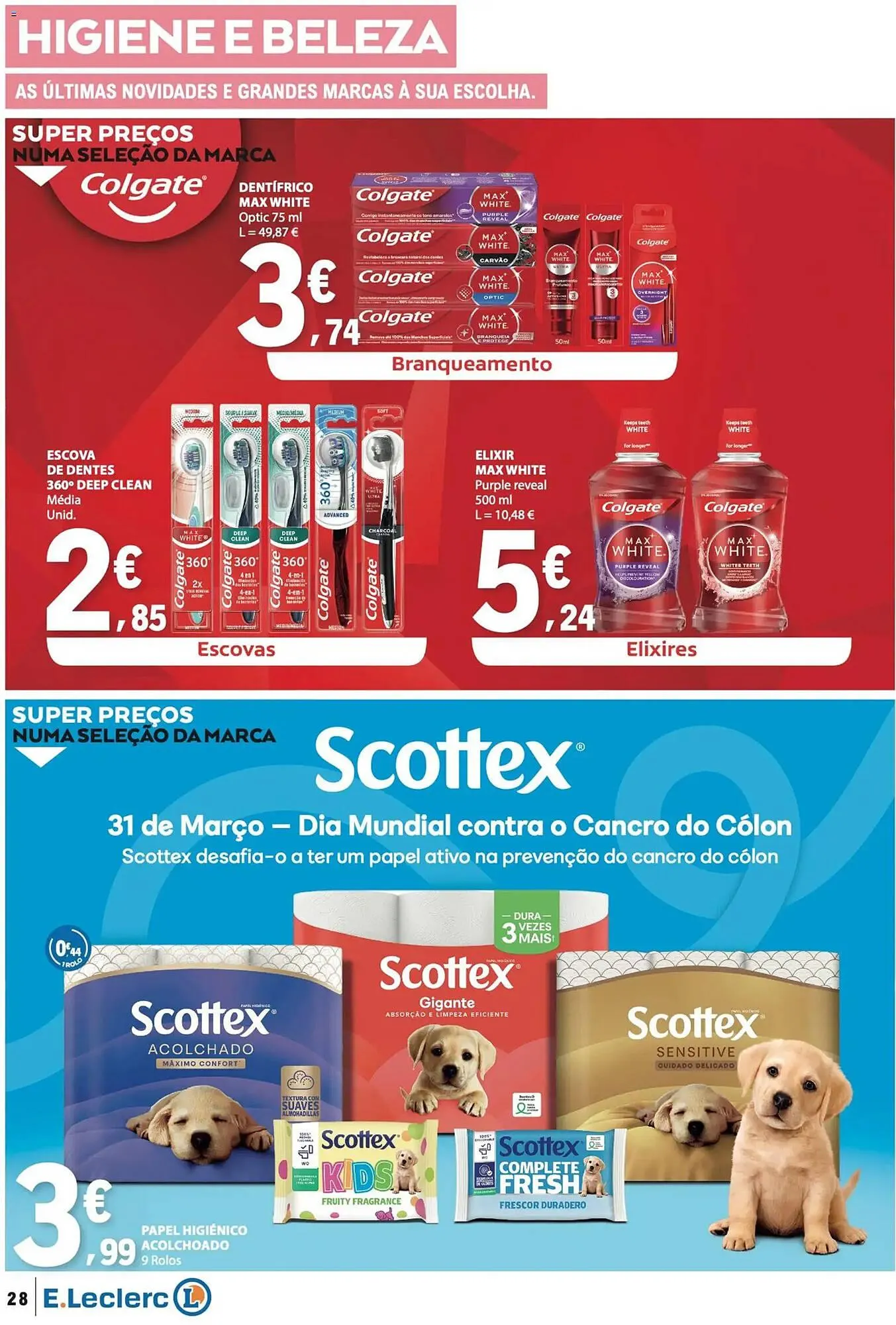 Folheto Folheto E.Leclerc de 26 de março até 7 de abril 2026 - Pagina 28