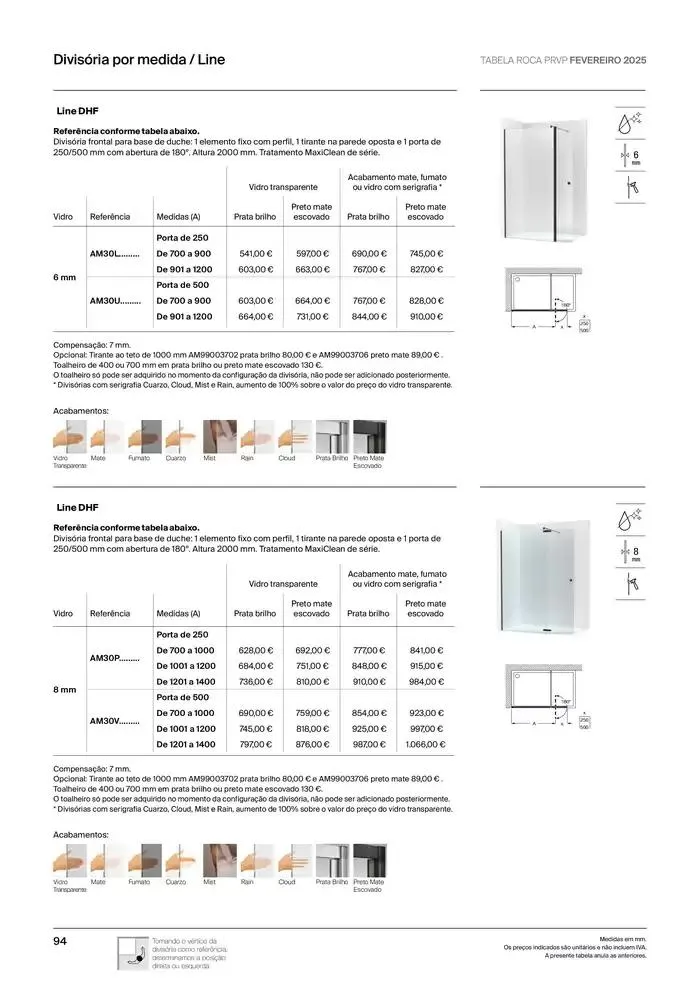 Folheto Soluções de Banho  de 6 de janeiro até 31 de dezembro 2025 - Pagina 96