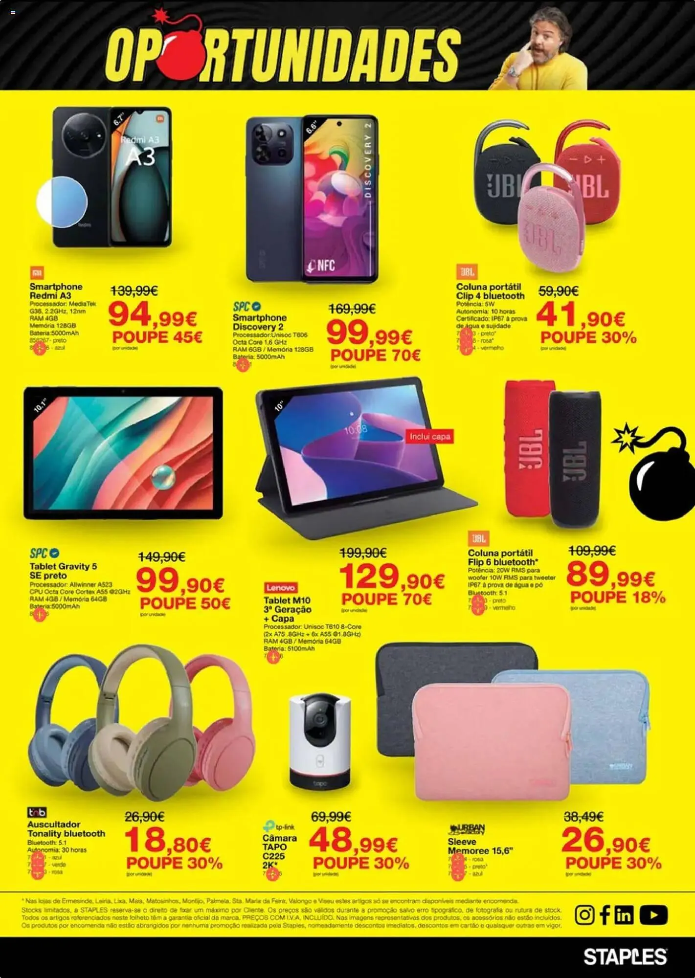 Folheto Folheto Staples de 29 de setembro até 6 de outubro 2025 - Pagina 2