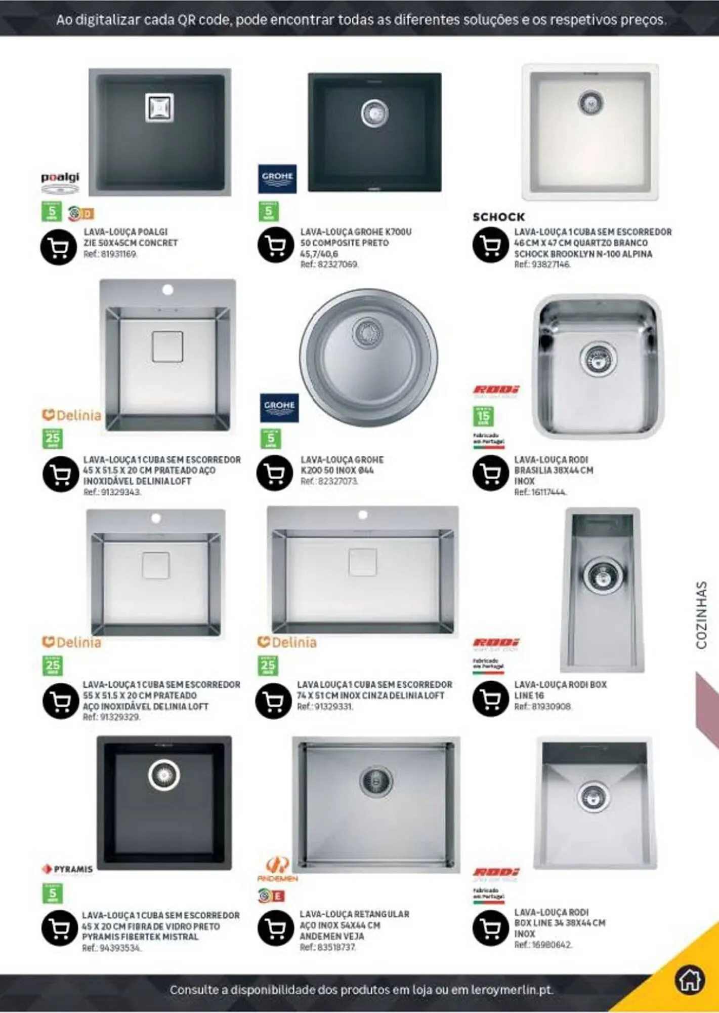 Folheto Folheto Leroy Merlin de 23 de julho até 23 de julho 2026 - Pagina 279