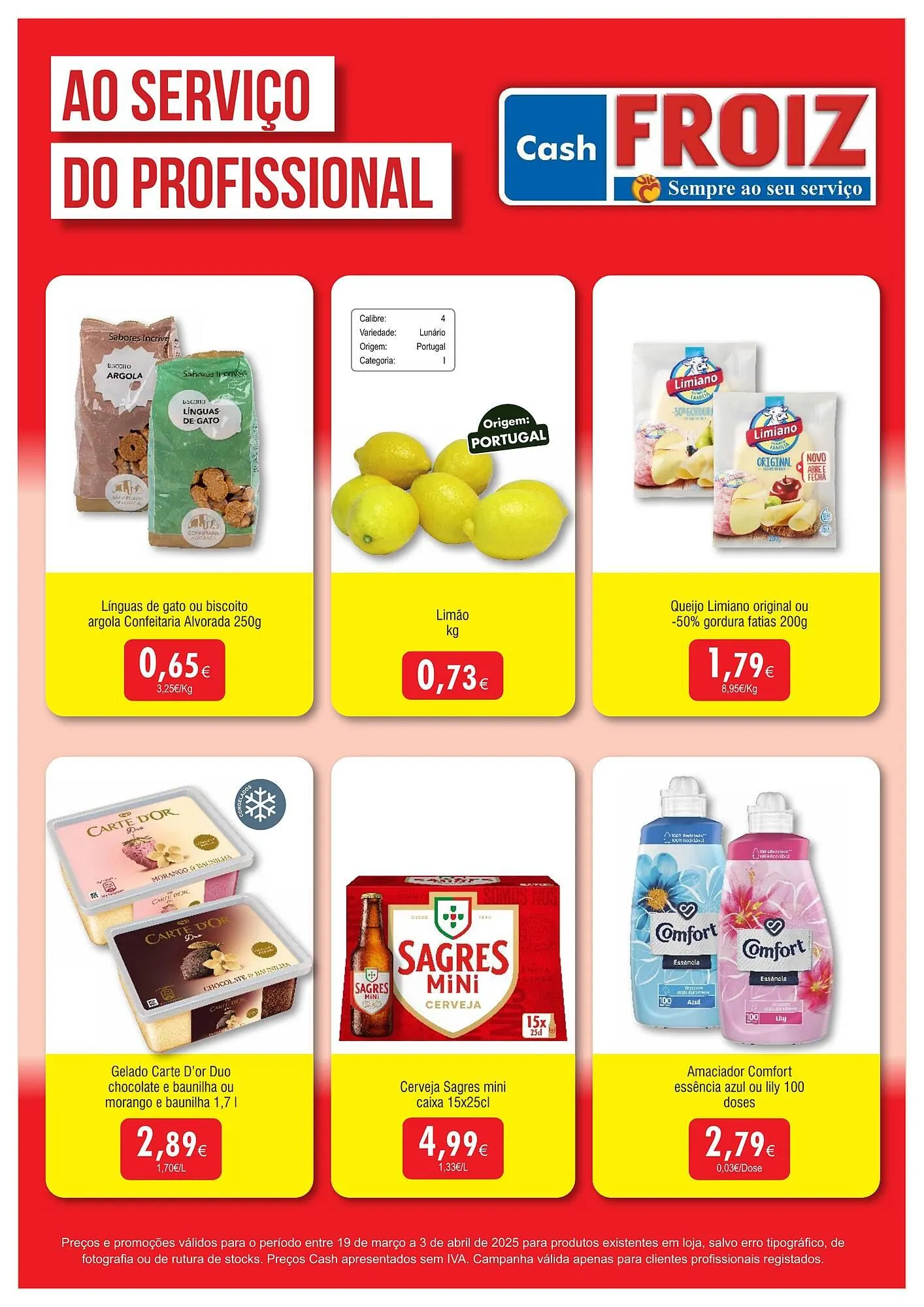 Folheto Folheto Froiz de 19 de março até 3 de abril 2025 - Pagina 1