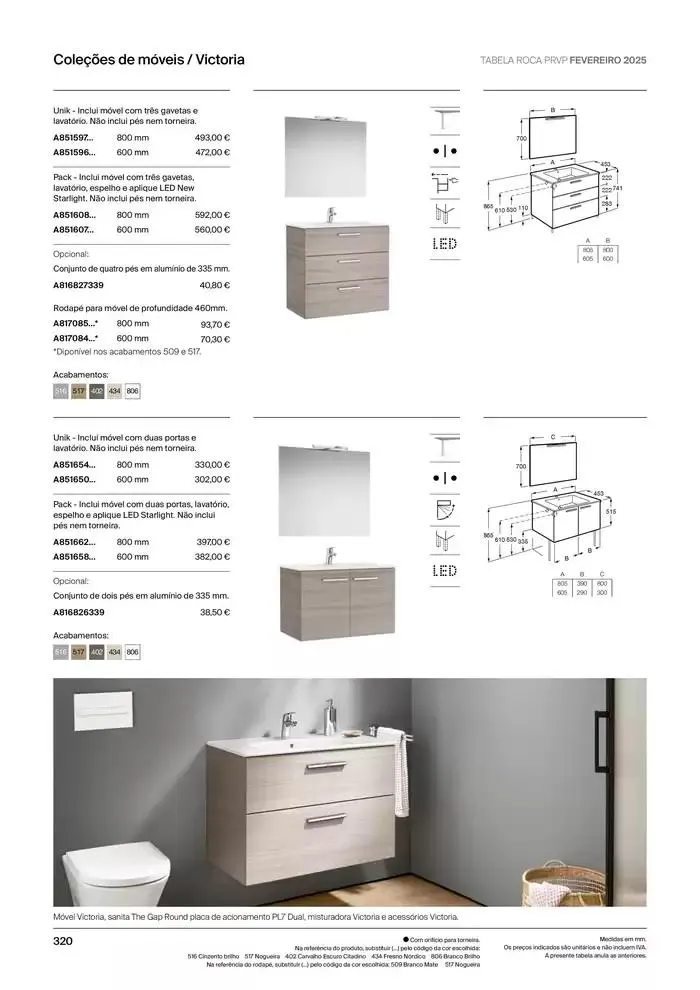 Folheto Soluções de Banho  de 6 de janeiro até 31 de dezembro 2025 - Pagina 322
