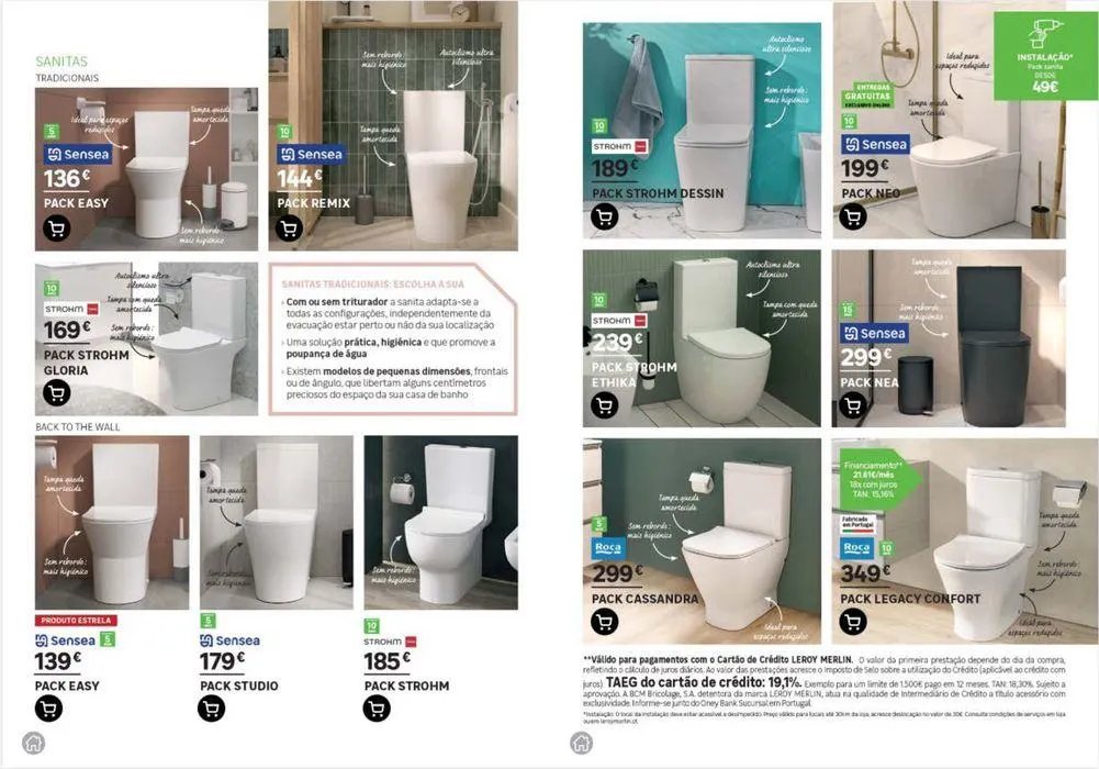 Folheto Catálogo de Cozinha e Casa de Banho de 8 de julho até 4 de setembro 2024 - Pagina 35