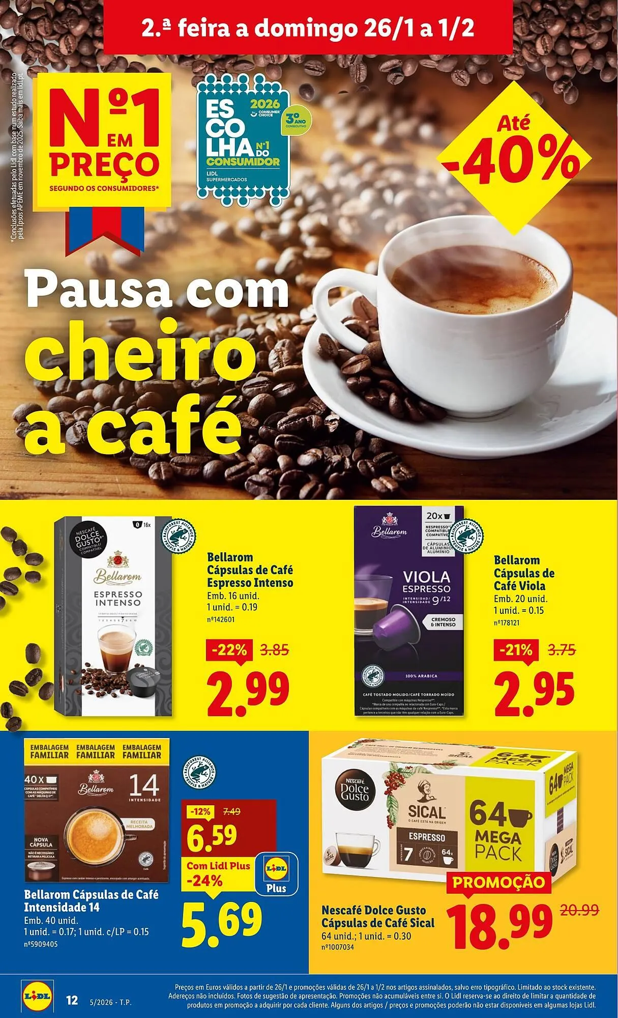 Folheto Folheto Lidl de 26 de janeiro até 1 de fevereiro 2026 - Pagina 12