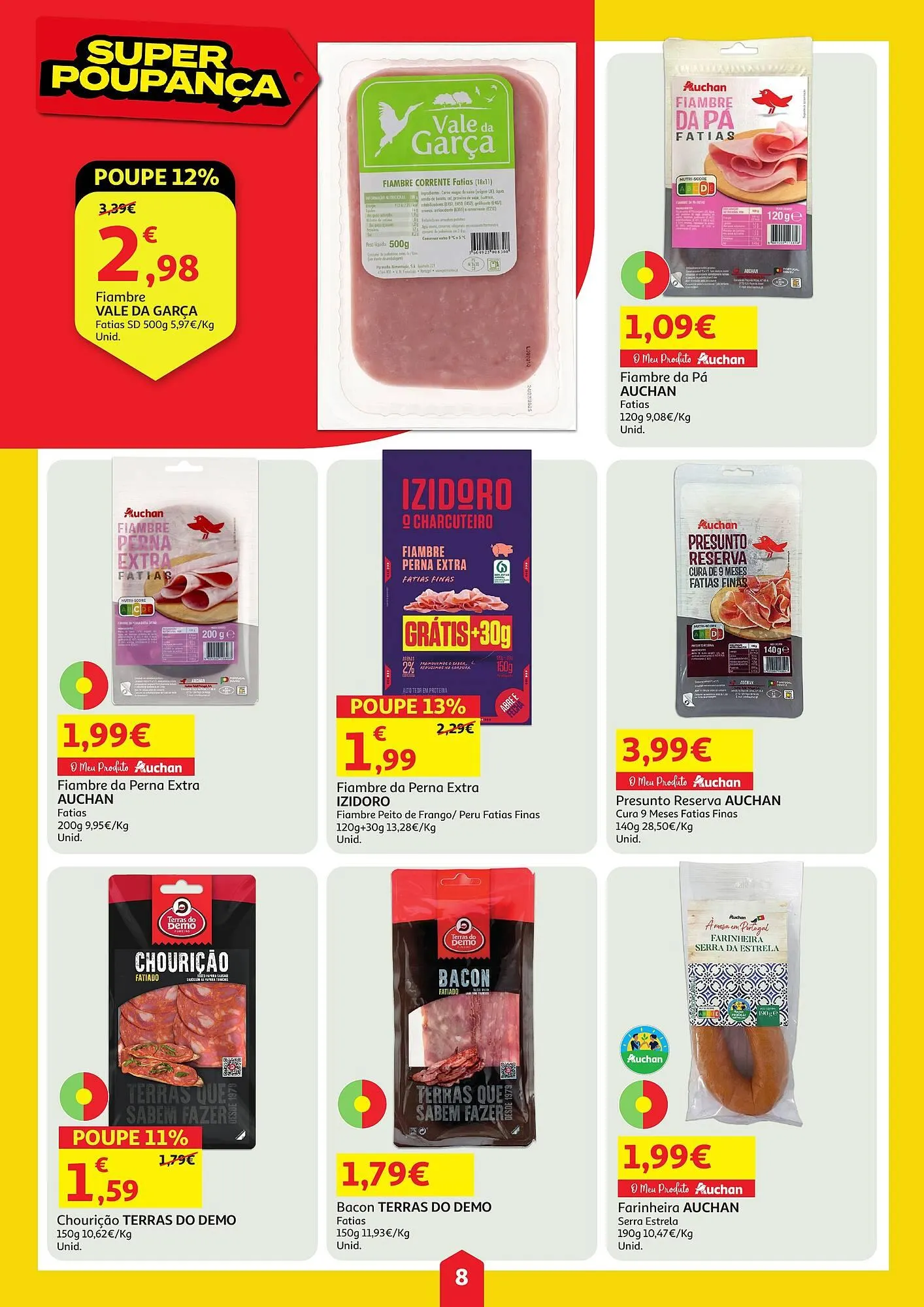 Folheto Folheto Auchan de 22 de maio até 28 de maio 2025 - Pagina 8