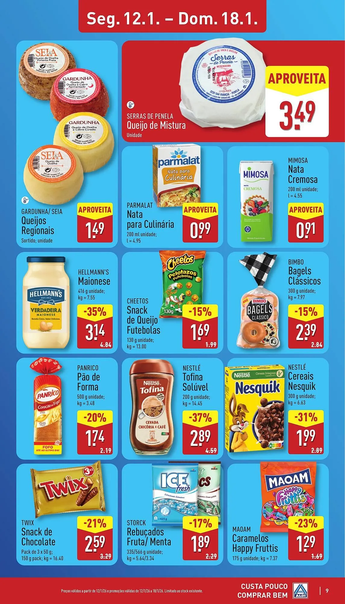 Folheto Folheto ALDI de 12 de janeiro até 18 de janeiro 2026 - Pagina 9