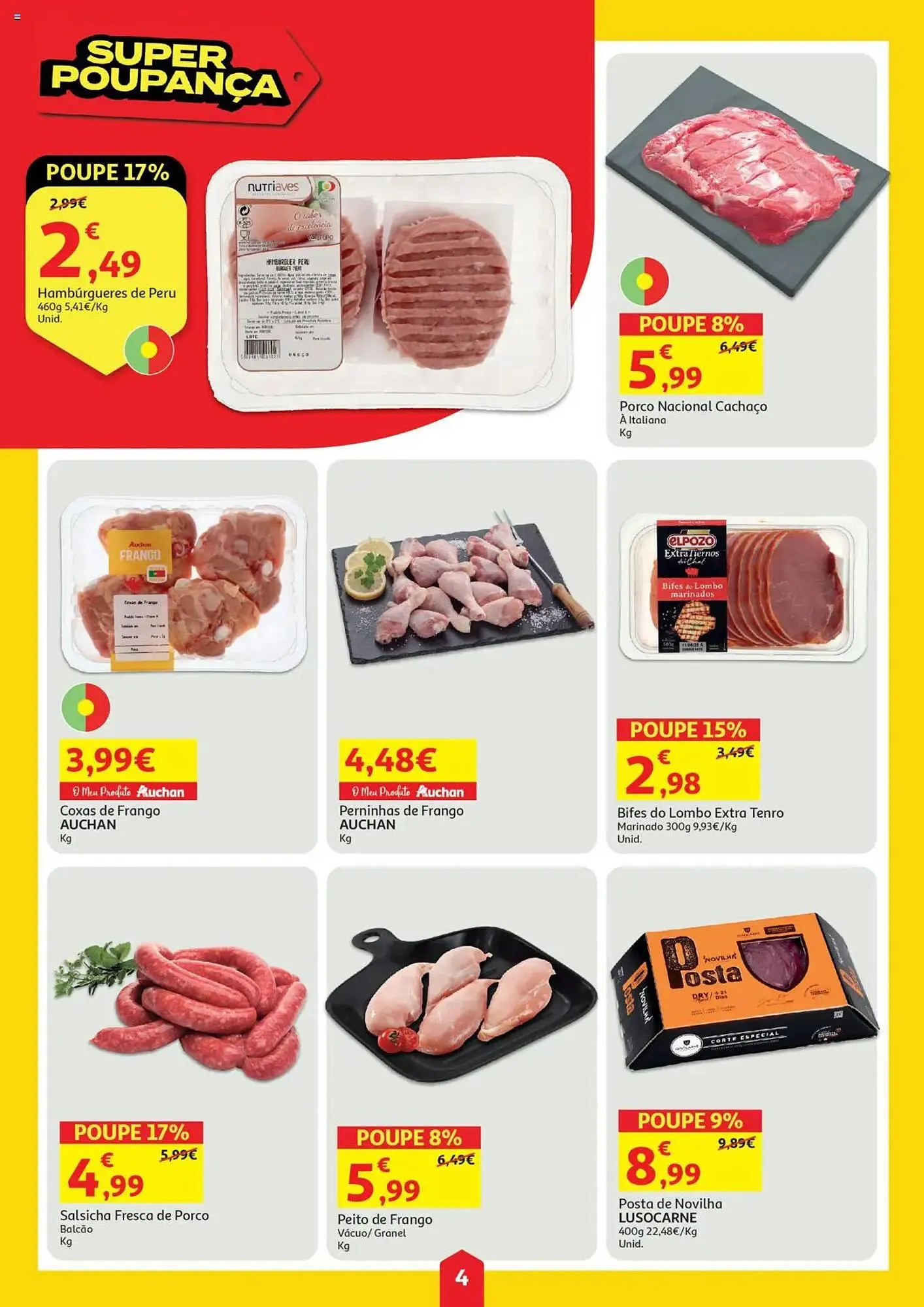 Folheto Folheto Auchan de 17 de julho até 24 de julho 2025 - Pagina 4