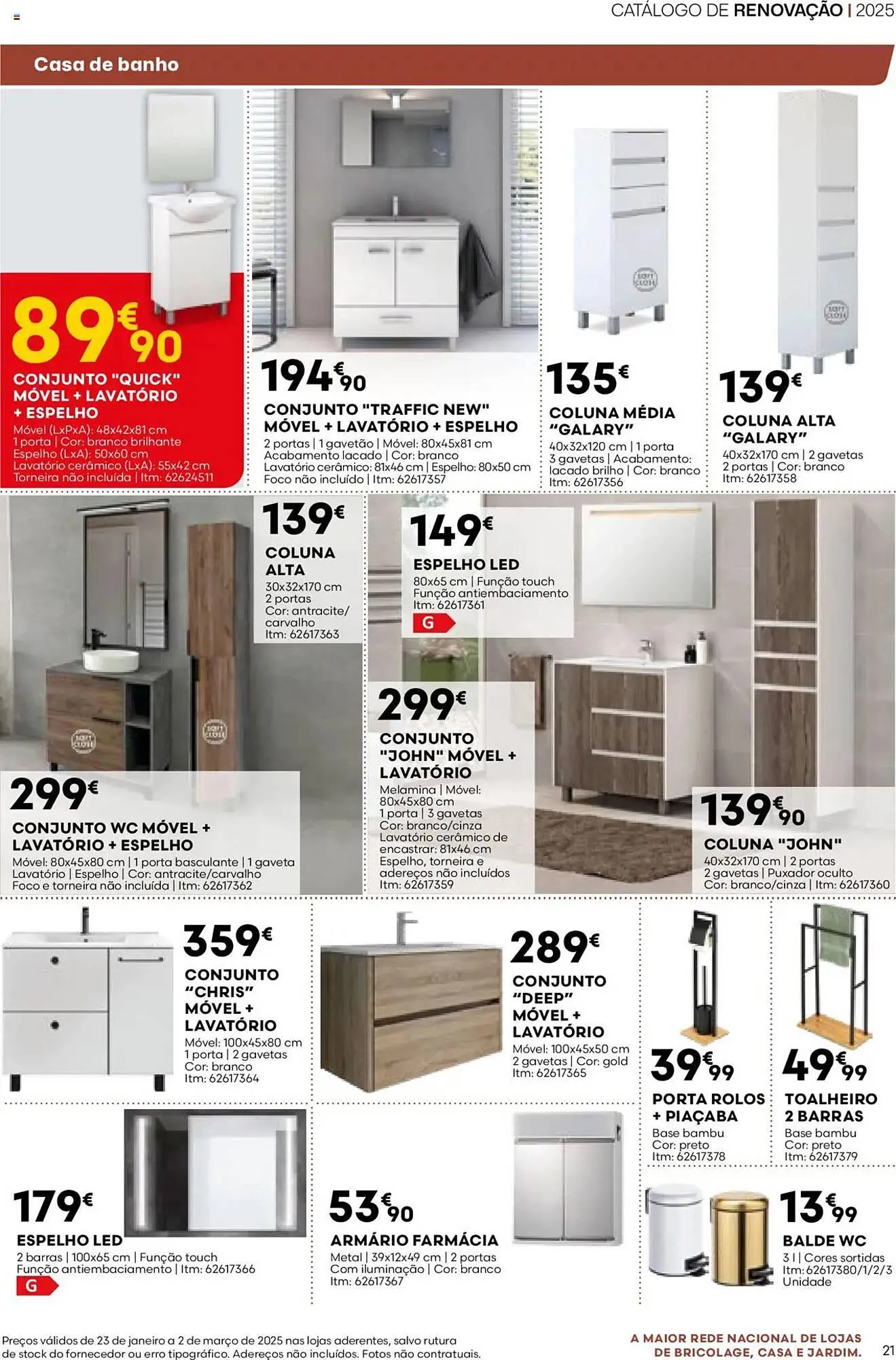 Folheto Folheto Bricomarché de 23 de janeiro até 2 de março 2025 - Pagina 21