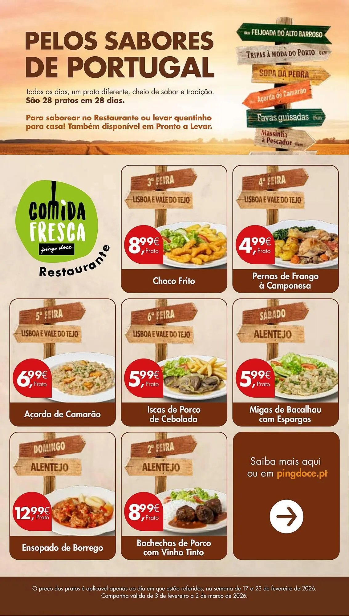 Folheto Folheto Pingo Doce de 20 de fevereiro até 23 de fevereiro 2026 - Pagina 8