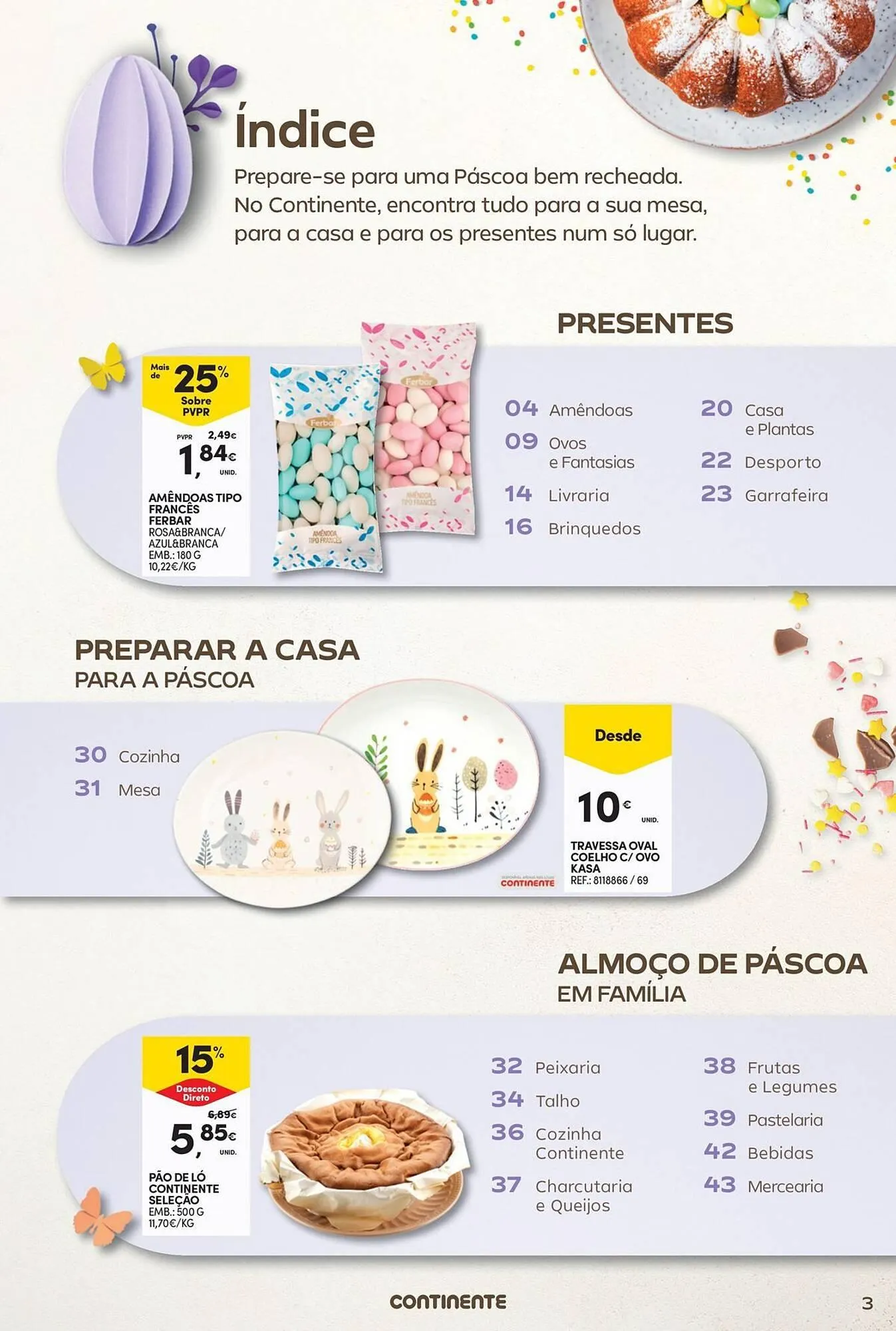 Folheto Folheto Continente de 1 de abril até 20 de abril 2025 - Pagina 3