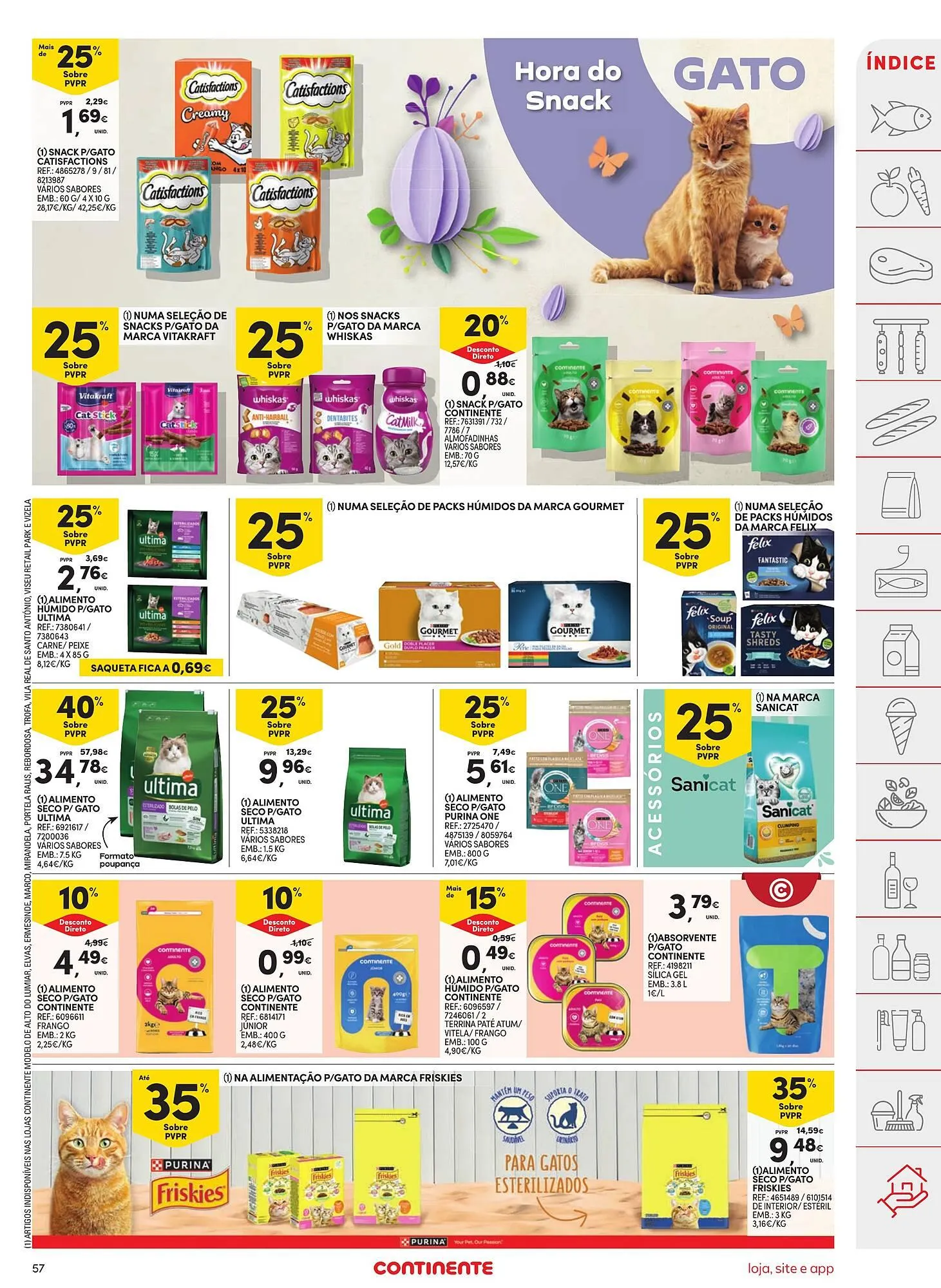 Folheto Folheto Continente de 15 de abril até 21 de abril 2025 - Pagina 57