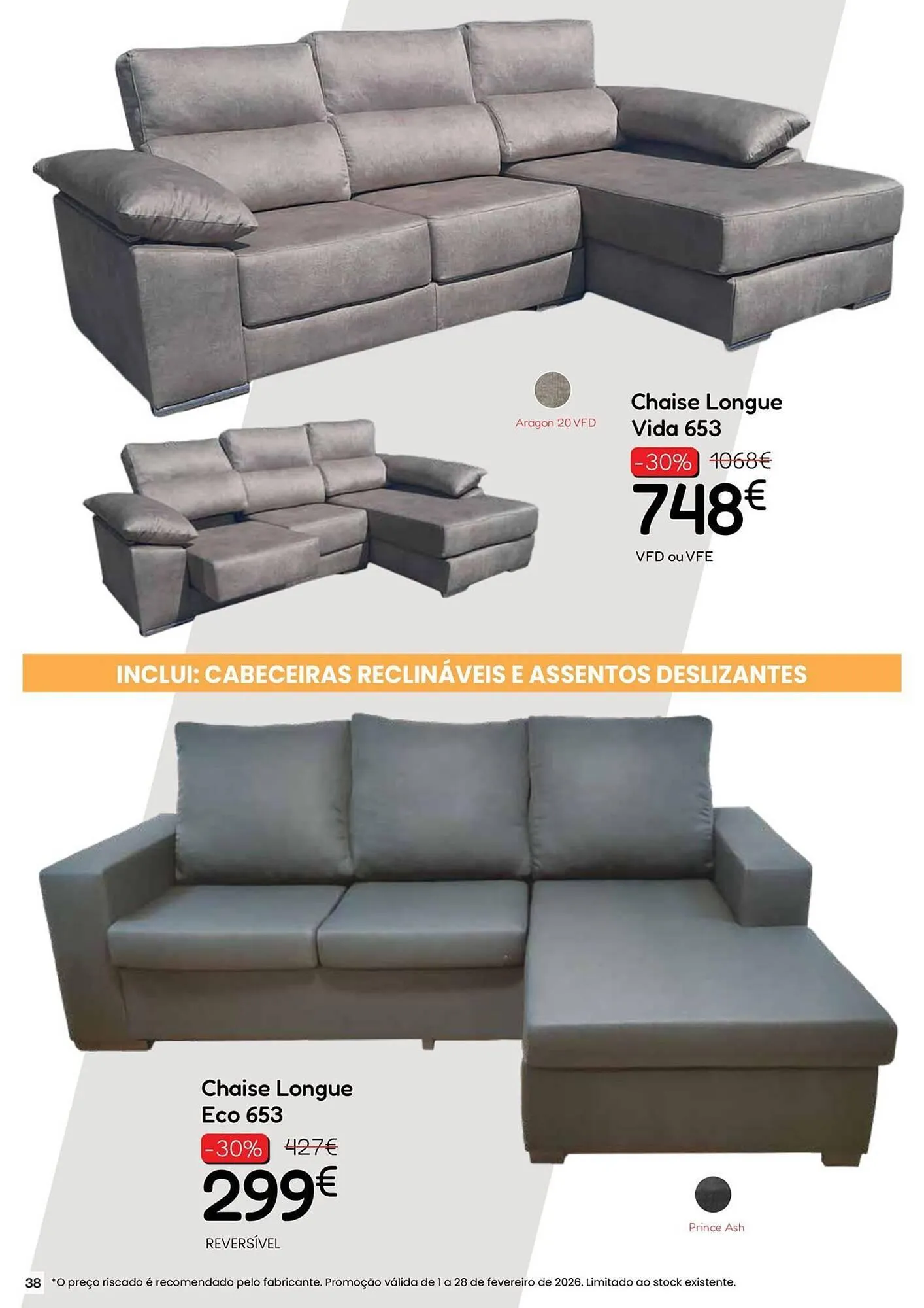 Folheto Folheto Hiper Centro do Móvel de 2 de fevereiro até 28 de fevereiro 2026 - Pagina 38