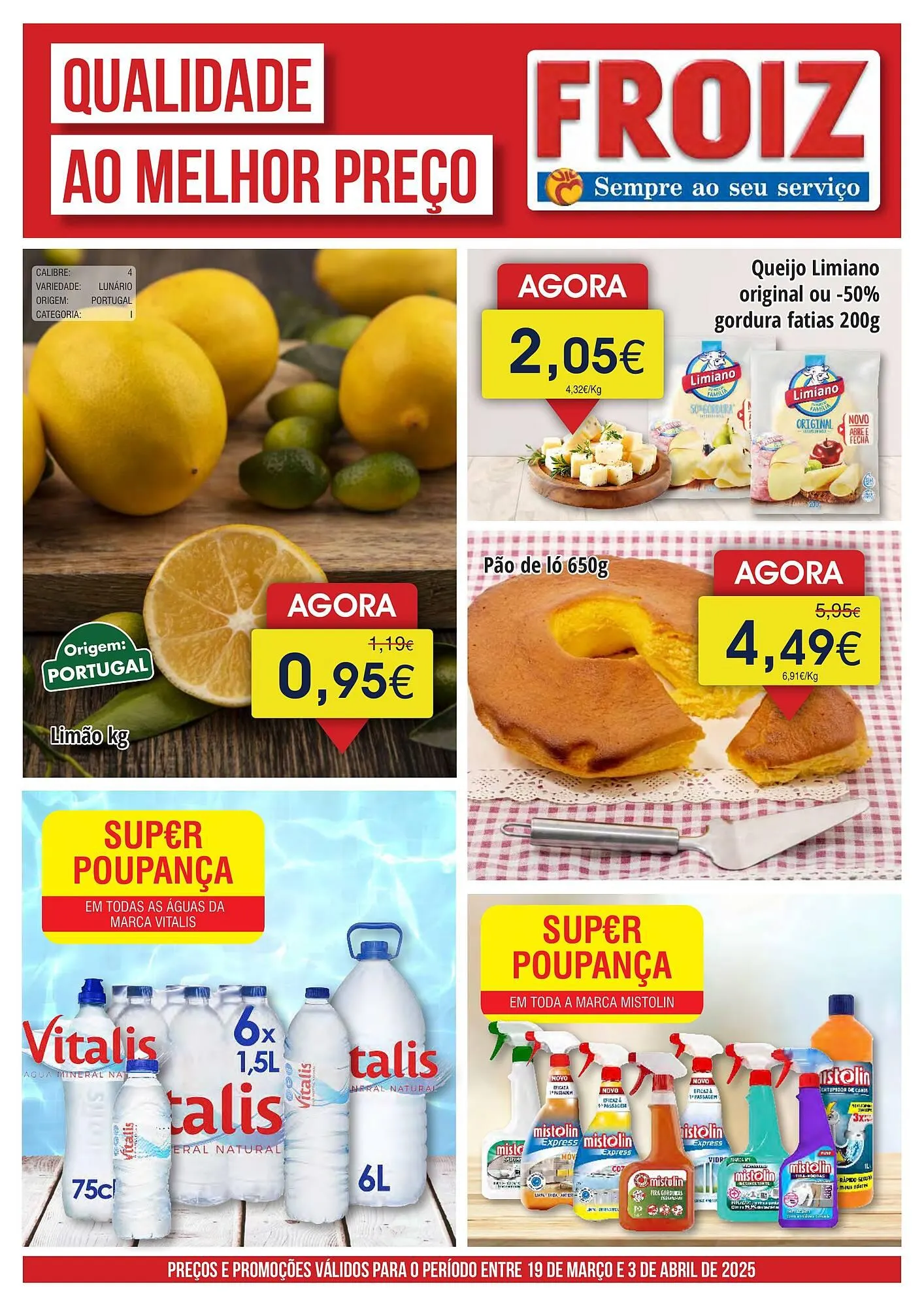Folheto Folheto Froiz de 19 de março até 3 de abril 2025 - Pagina 1