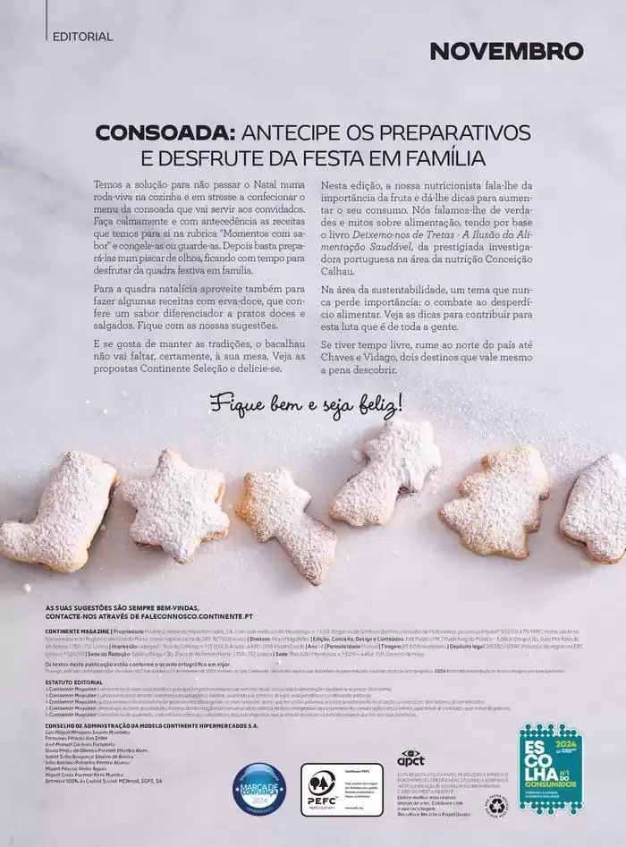 Folheto Continente Magazine: Paixão pela comida de 29 de outubro até 31 de janeiro 2025 - Pagina 3