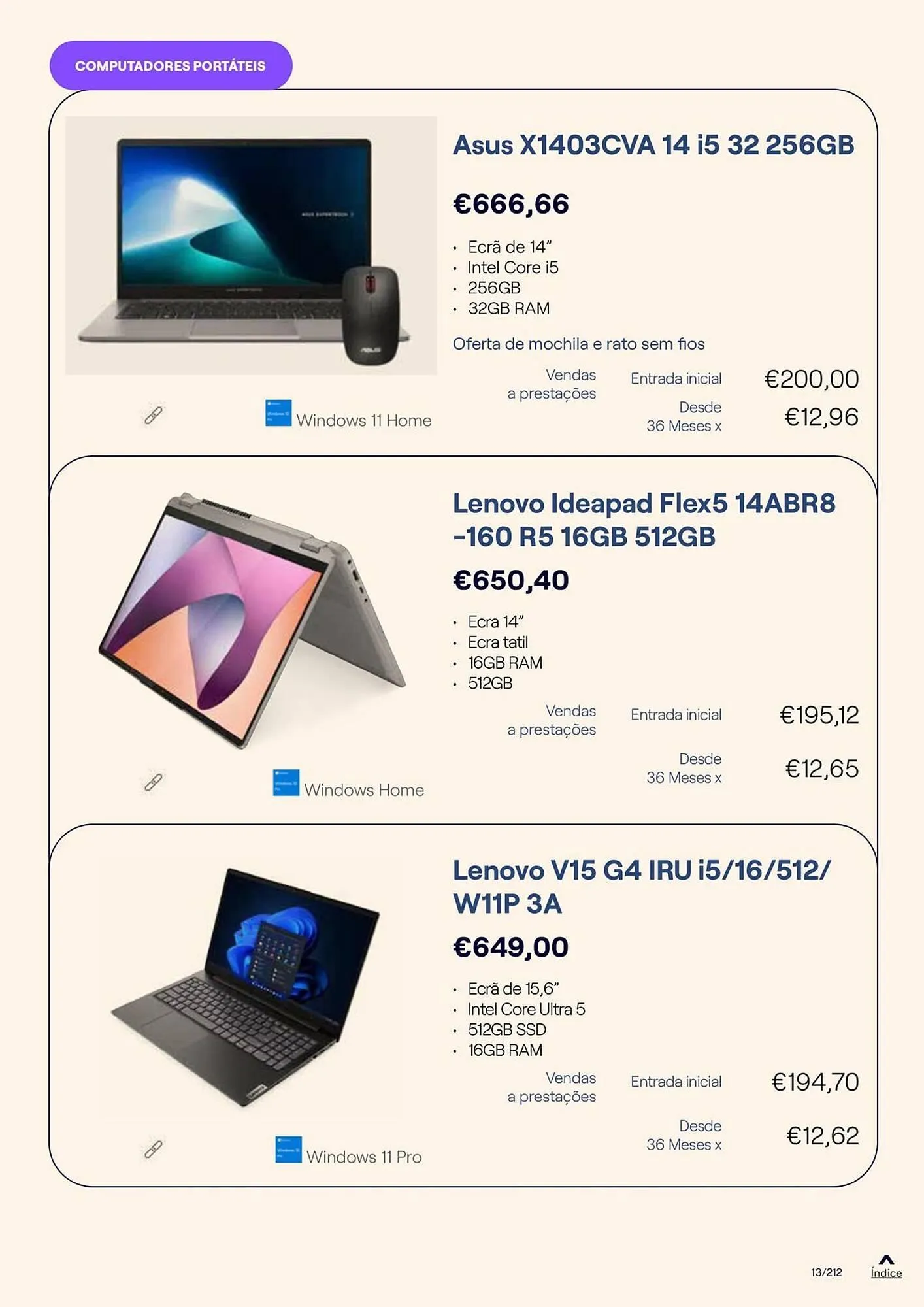 Folheto Catálogo MEO de 20 de outubro até 31 de dezembro 2025 - Pagina 13