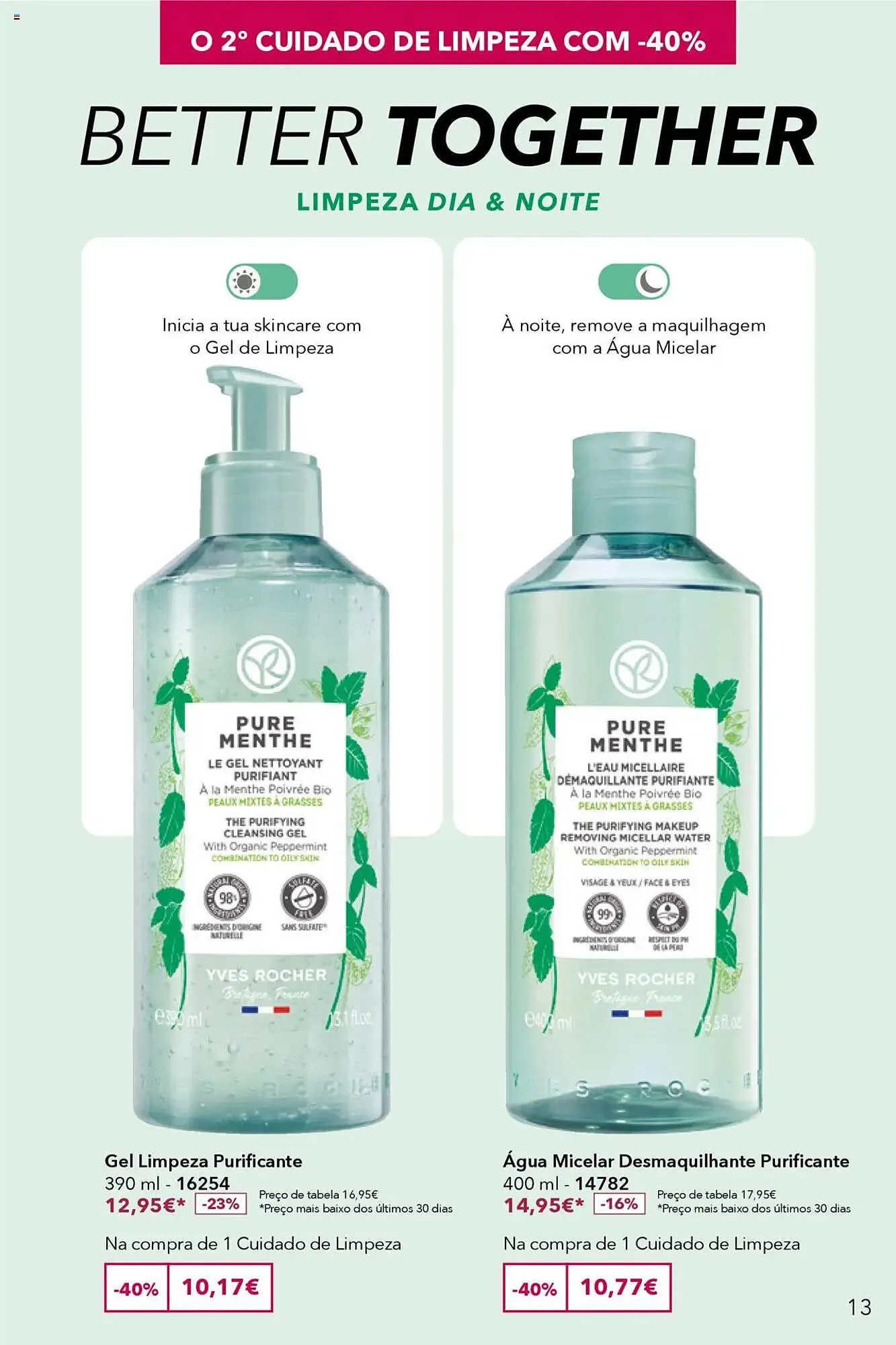 Folheto Folheto Yves Rocher de 16 de abril até 13 de maio 2025 - Pagina 13
