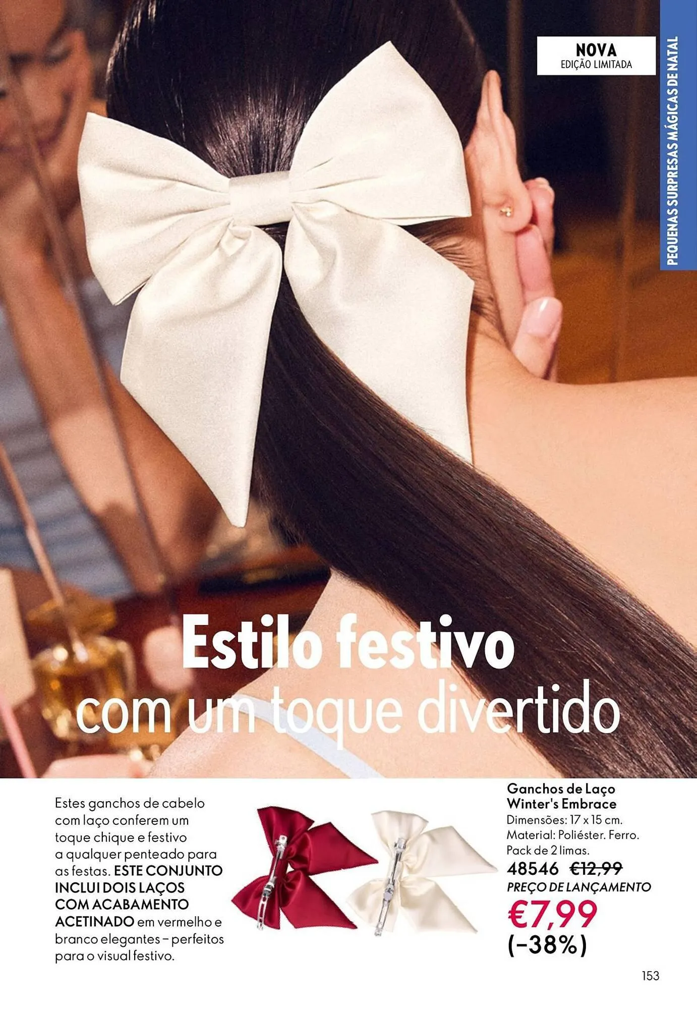 Folheto Catálogo Oriflame de 3 de dezembro até 22 de dezembro 2025 - Pagina 153