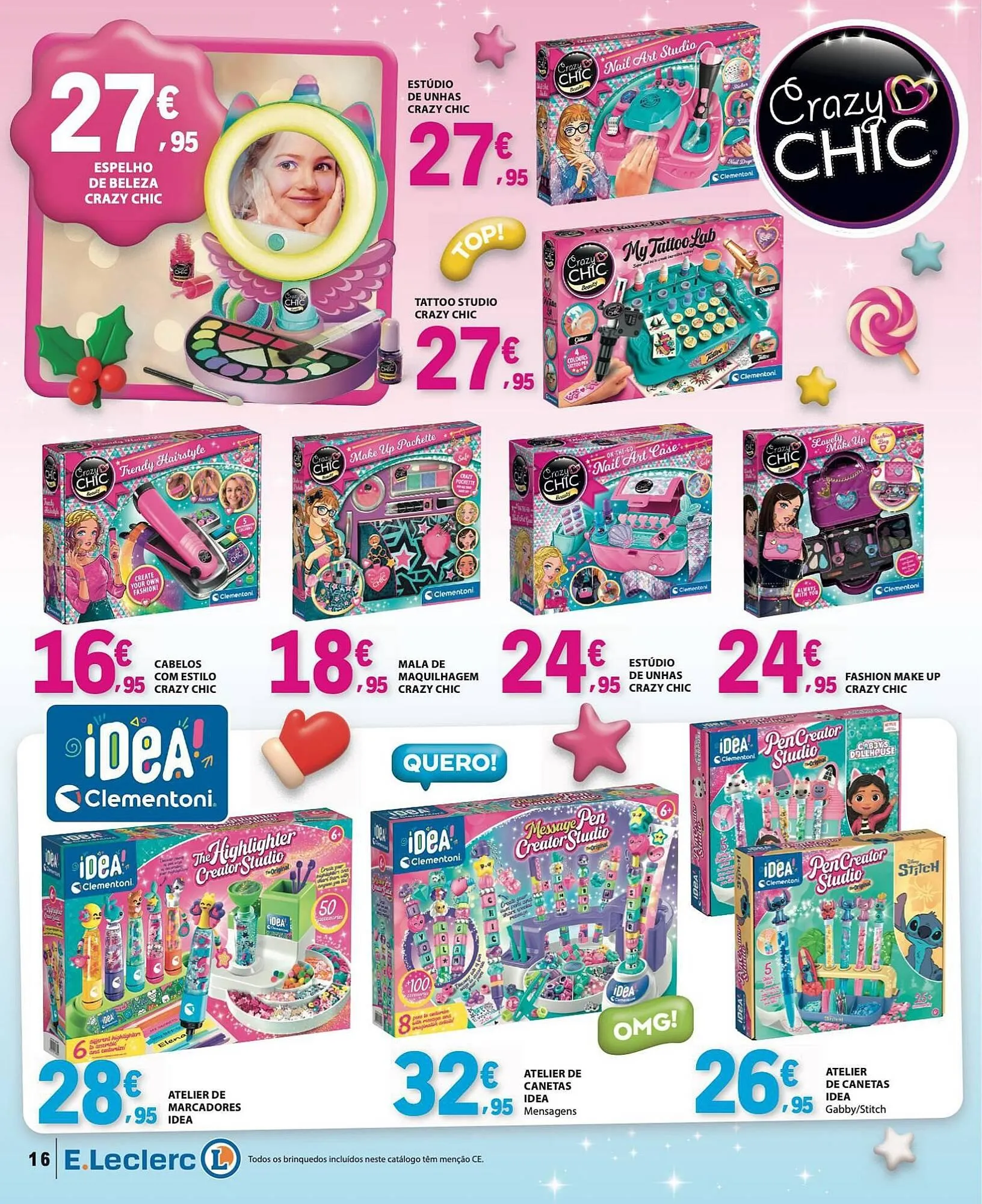 Folheto Folheto E.Leclerc de 11 de novembro até 24 de dezembro 2025 - Pagina 16