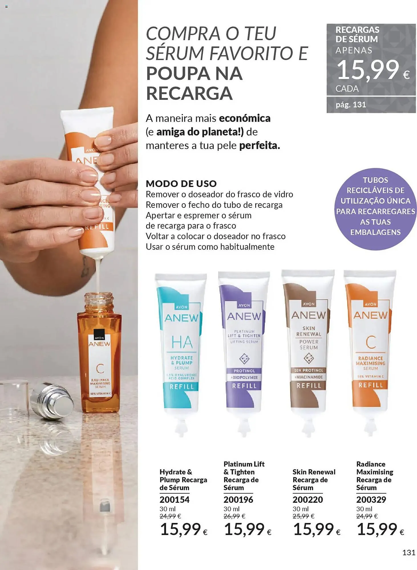 Folheto Catálogo Avon de 1 de novembro até 1 de dezembro 2025 - Pagina 131