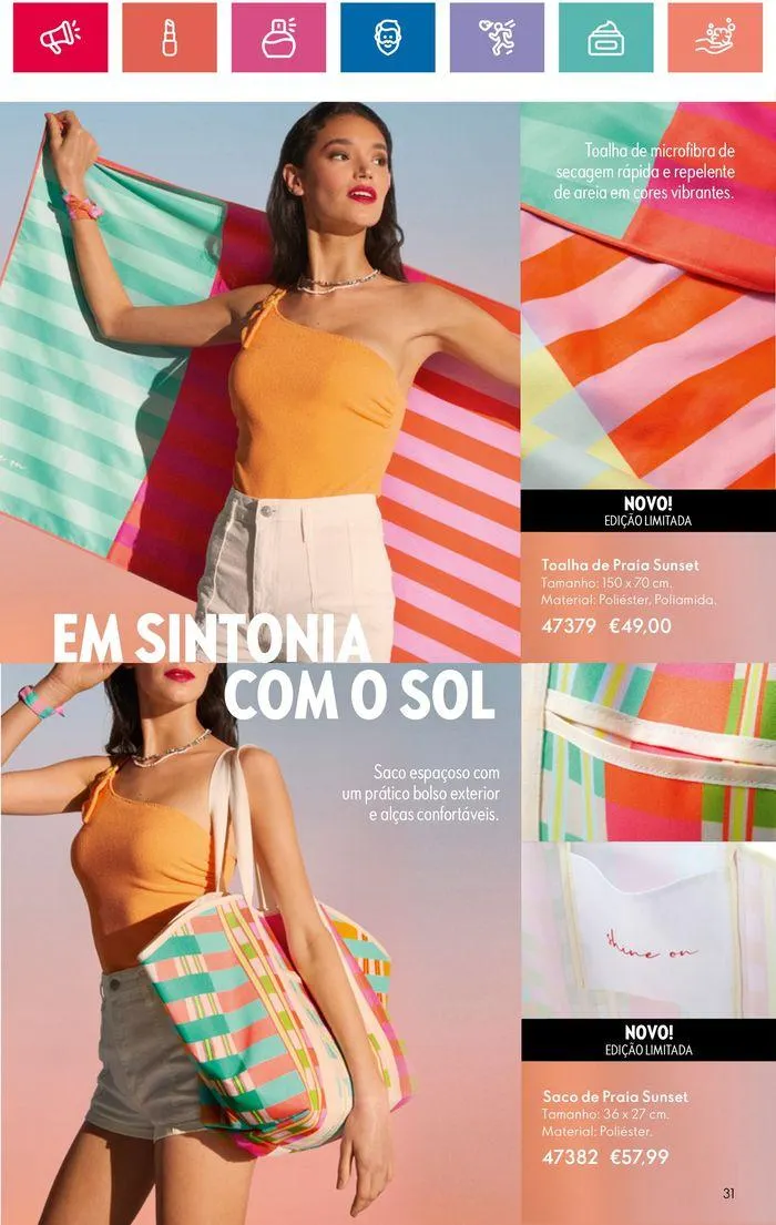 Folheto Folheto Oriflame de 30 de maio até 19 de junho 2024 - Pagina 31