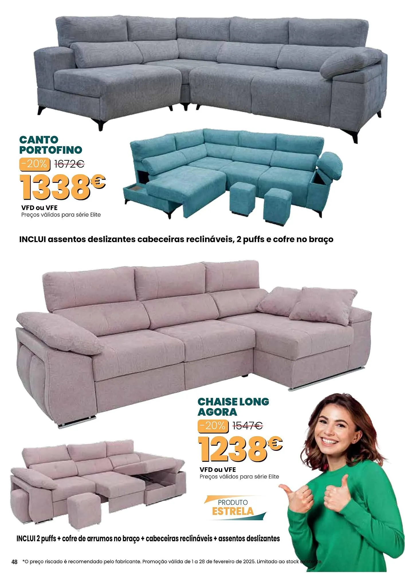 Folheto Folheto Hiper Centro do Móvel de 1 de fevereiro até 28 de fevereiro 2025 - Pagina 48