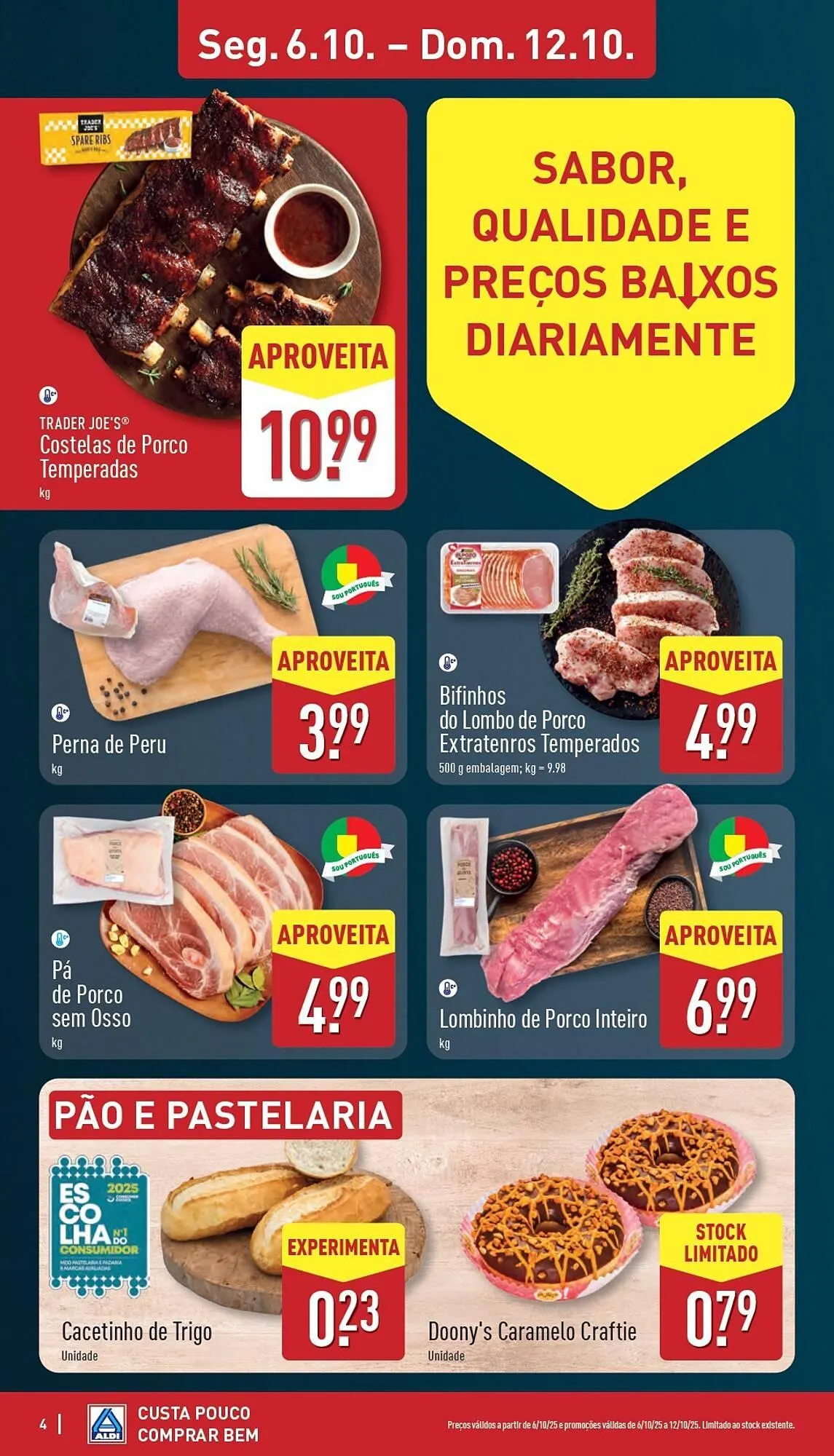 Folheto Folheto ALDI de 6 de outubro até 12 de outubro 2025 - Pagina 4