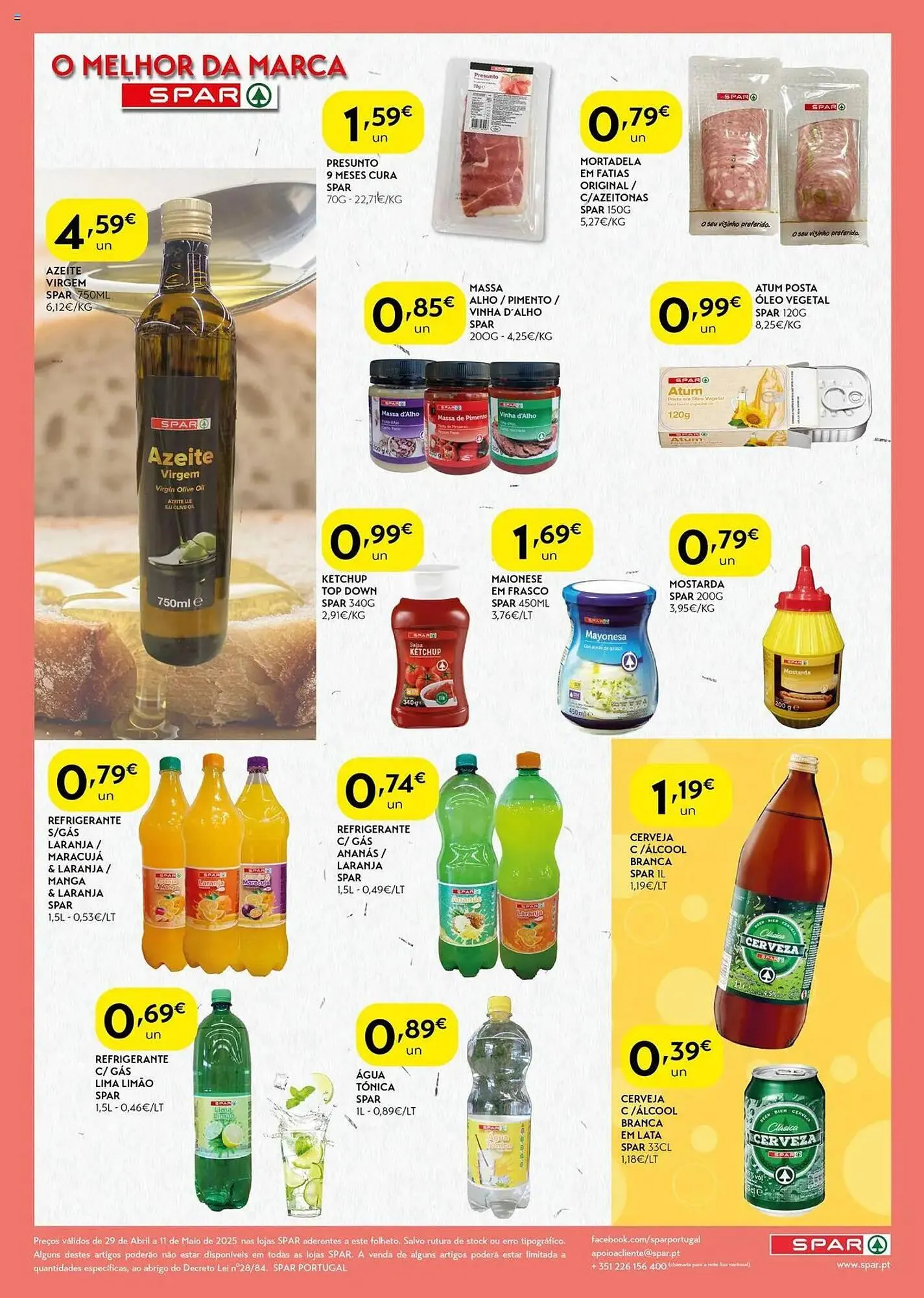 Folheto Folheto Spar de 29 de abril até 11 de maio 2025 - Pagina 9