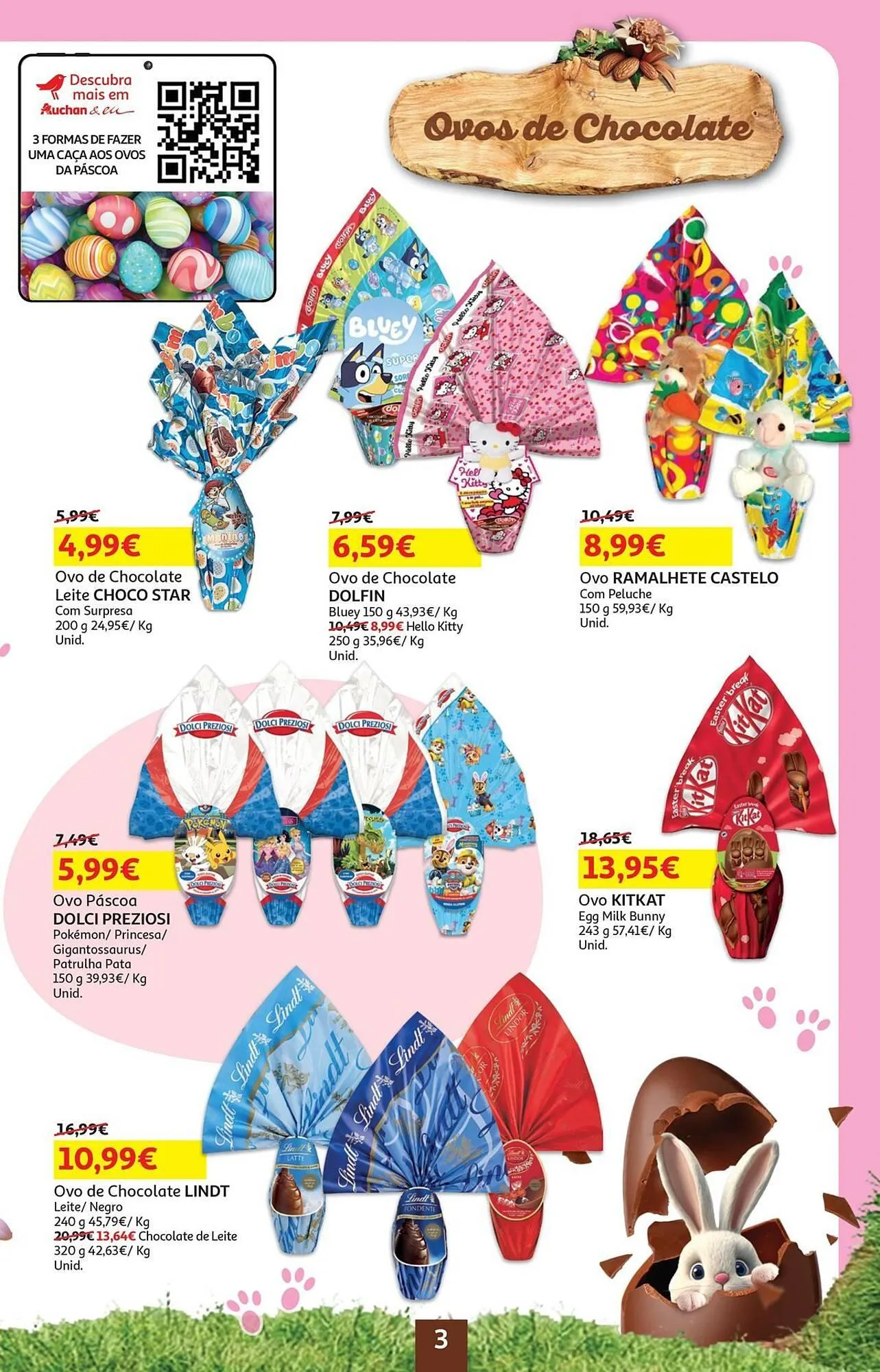Folheto Folheto Auchan de 27 de março até 10 de abril 2025 - Pagina 3