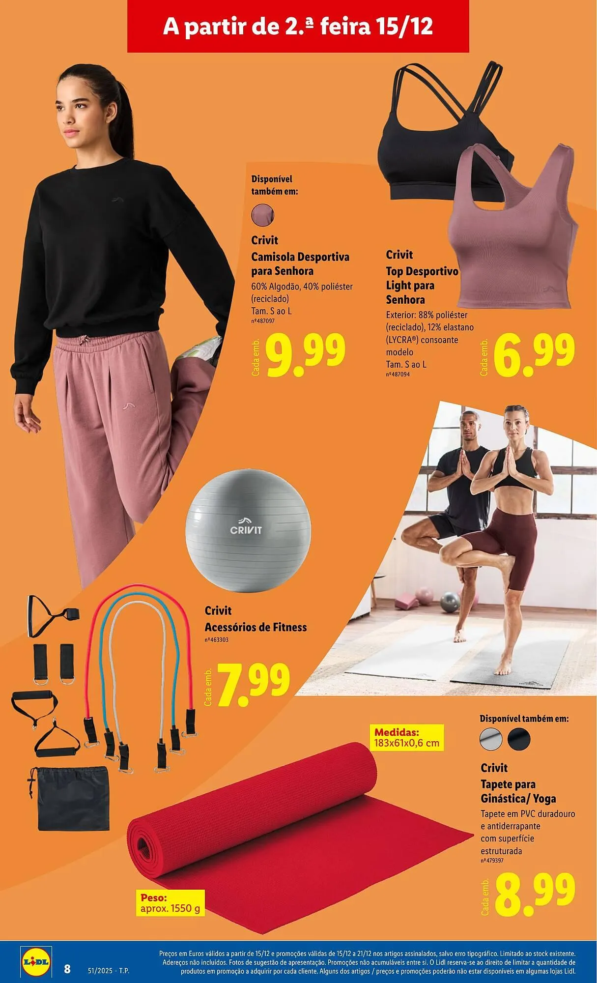 Folheto Folheto Lidl de 15 de dezembro até 21 de dezembro 2025 - Pagina 8