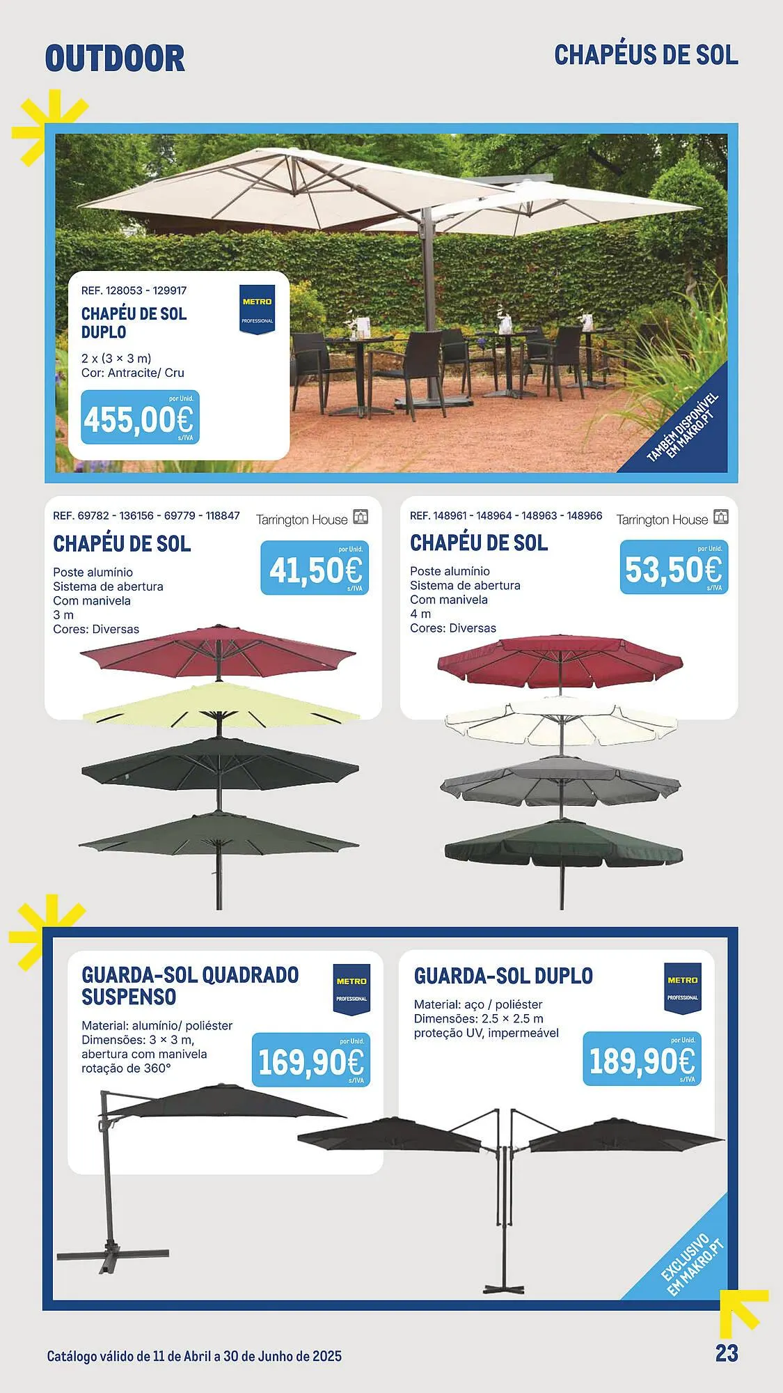 Folheto Folheto Makro de 11 de abril até 30 de junho 2025 - Pagina 23