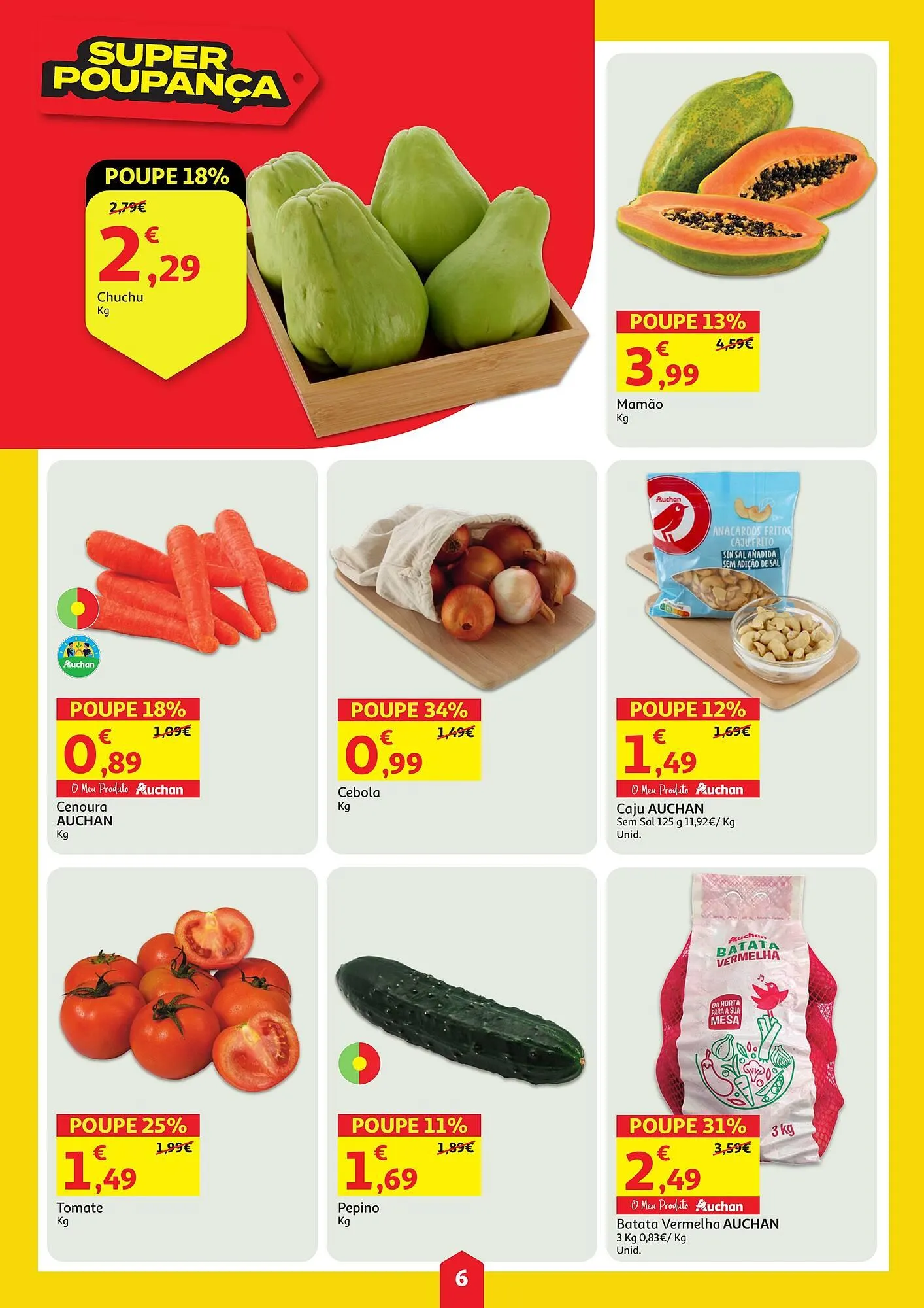 Folheto Folheto Auchan de 8 de maio até 14 de maio 2025 - Pagina 6