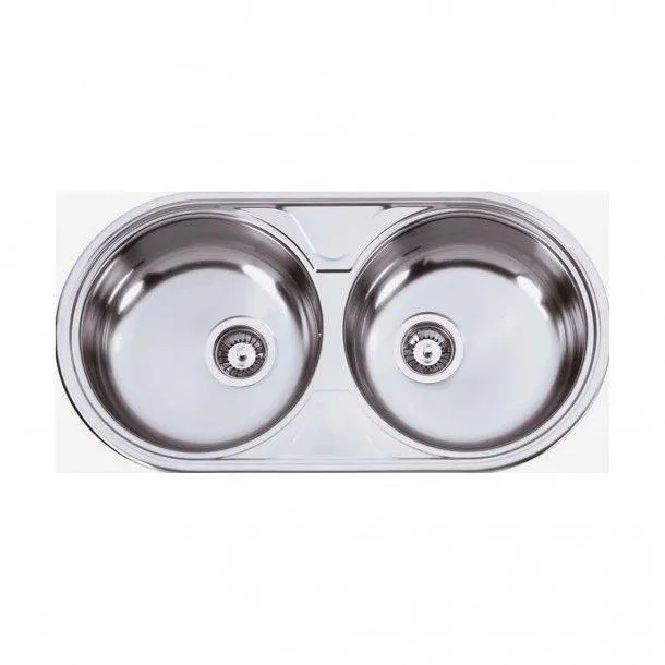 Lava-Louça Eco Reversível 1 Cuba 840x440x180mm Inox