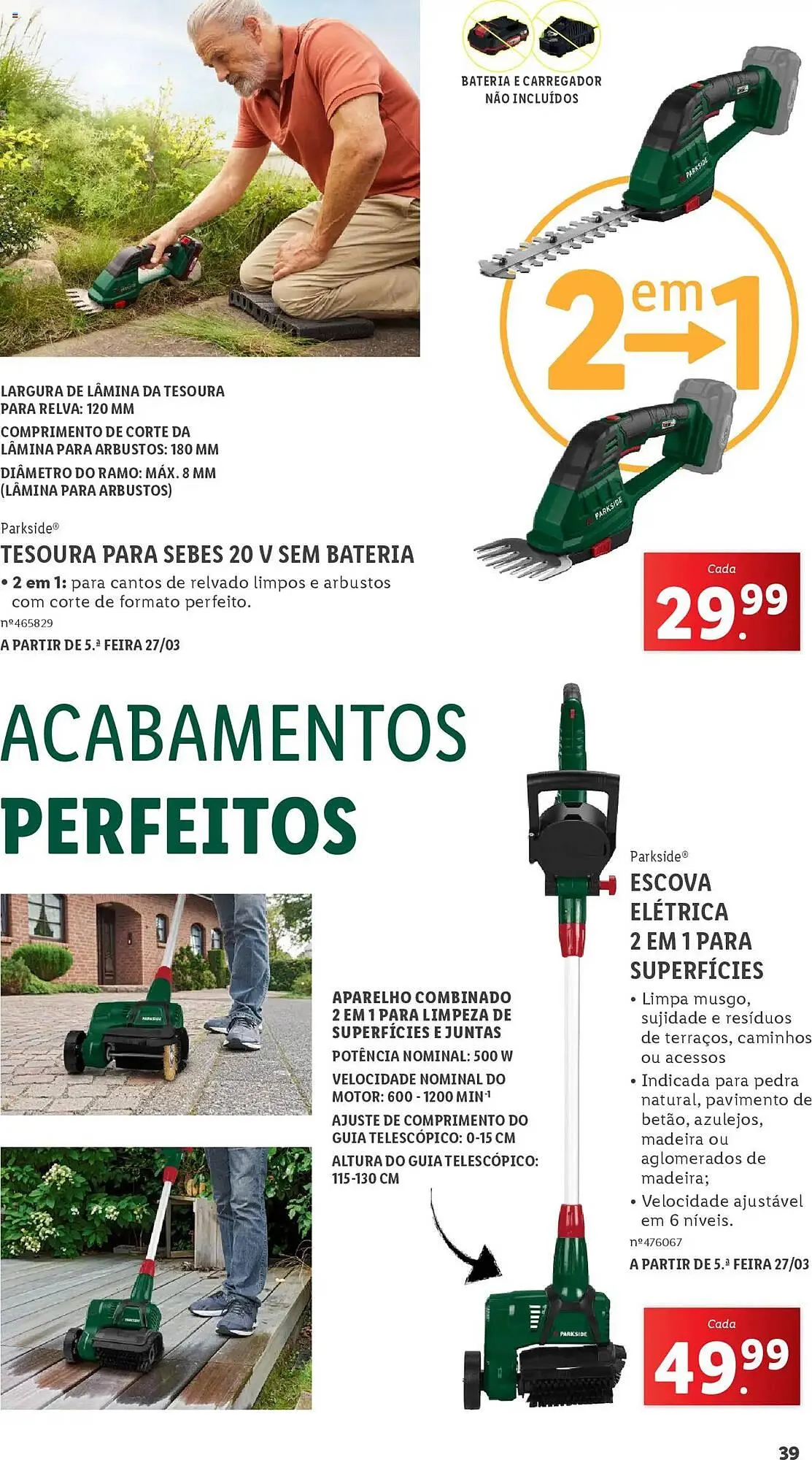 Folheto Folheto Lidl de 3 de março até 31 de maio 2025 - Pagina 39