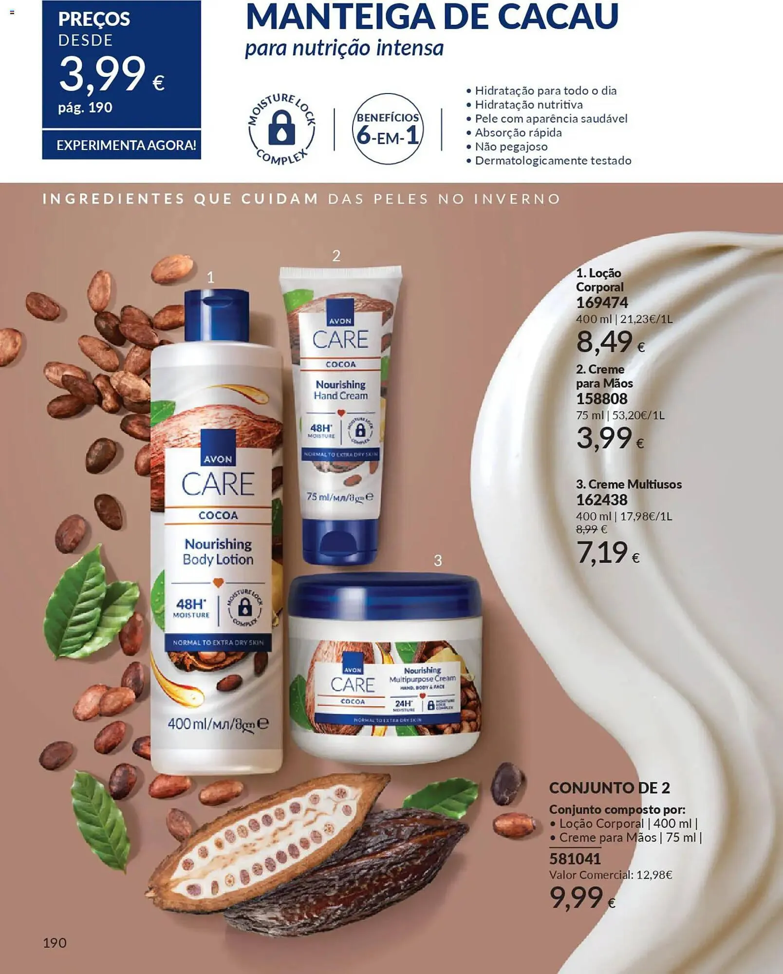 Folheto Catálogo Avon de 1 de janeiro até 1 de fevereiro 2026 - Pagina 190