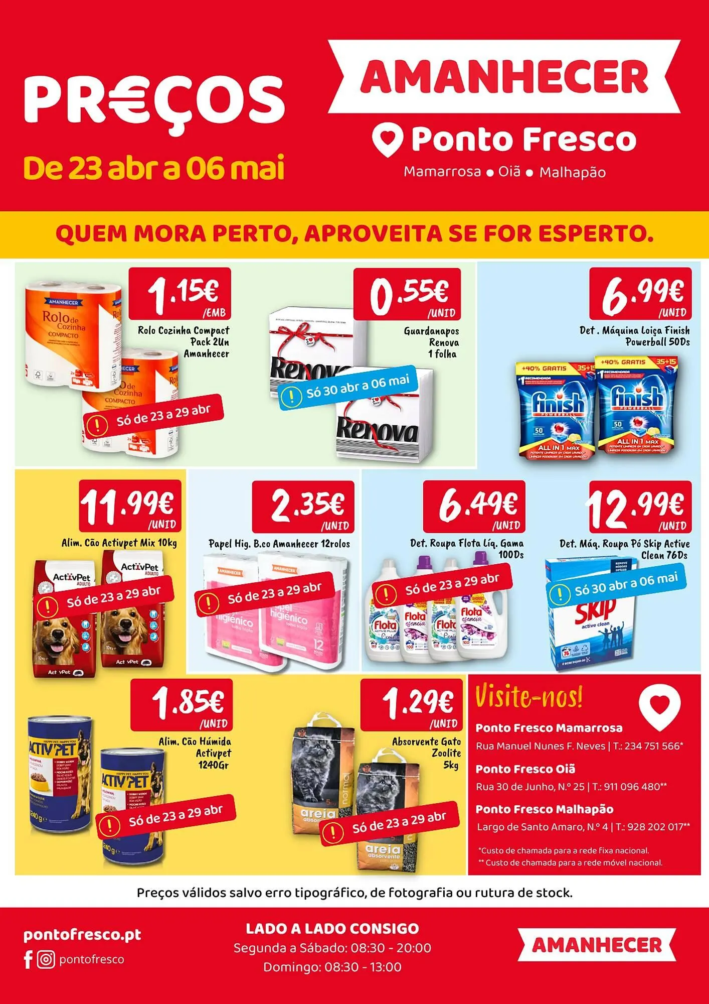 Folheto Folheto Ponto Fresco de 23 de abril até 6 de maio 2026 - Pagina 4