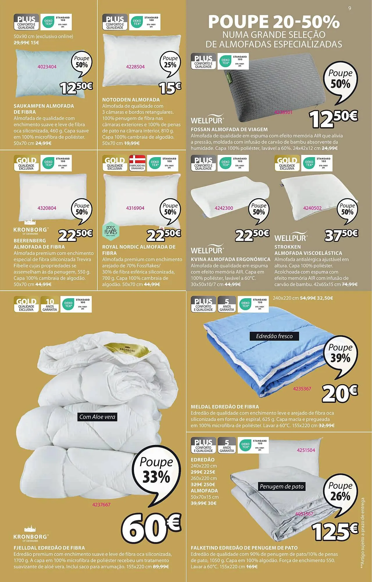 Folheto Folheto JYSK de 1 de fevereiro até 6 de março 2024 - Pagina 9