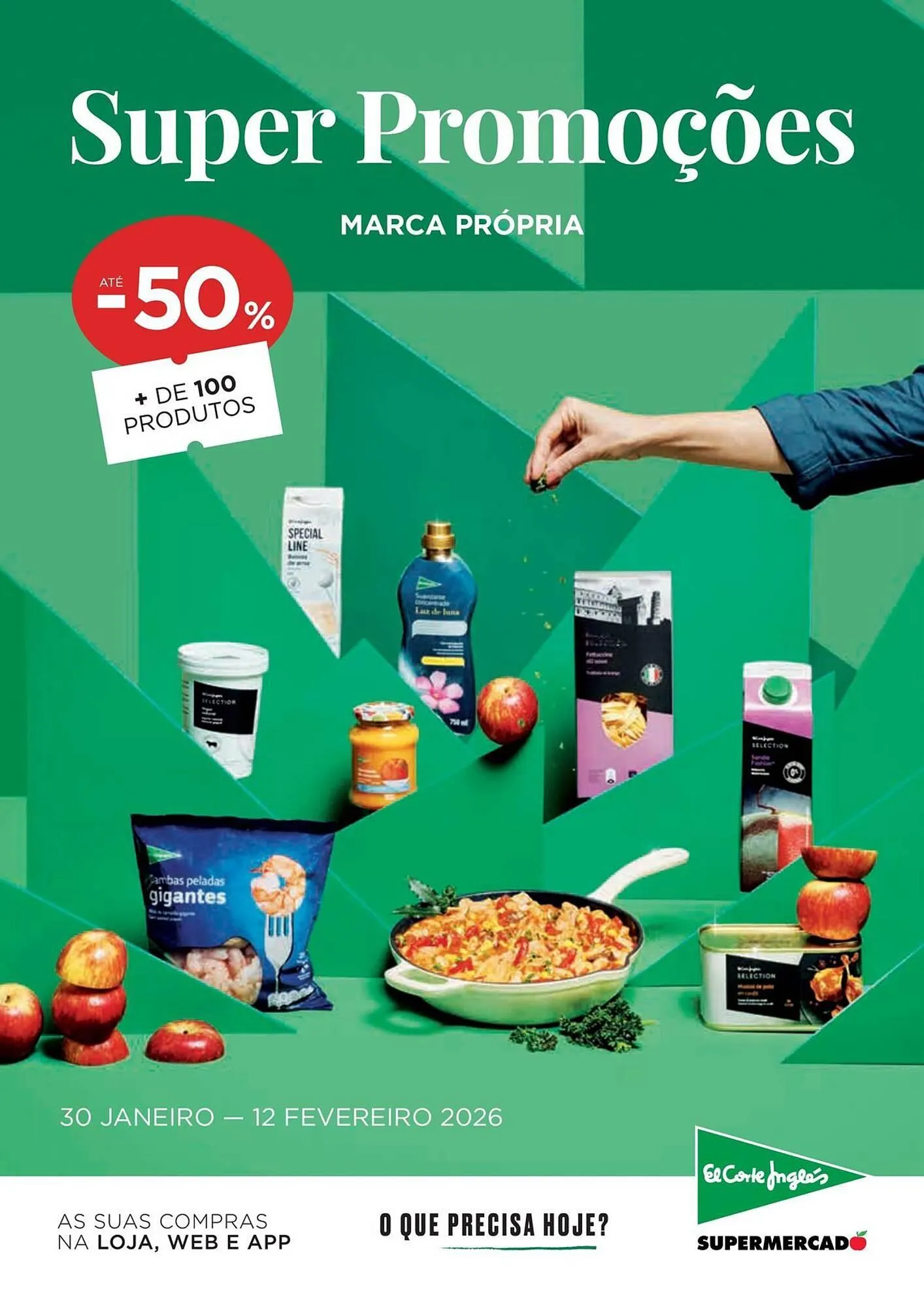 Folheto Folheto El Corte Inglés de 30 de janeiro até 12 de fevereiro 2026 - Pagina 1
