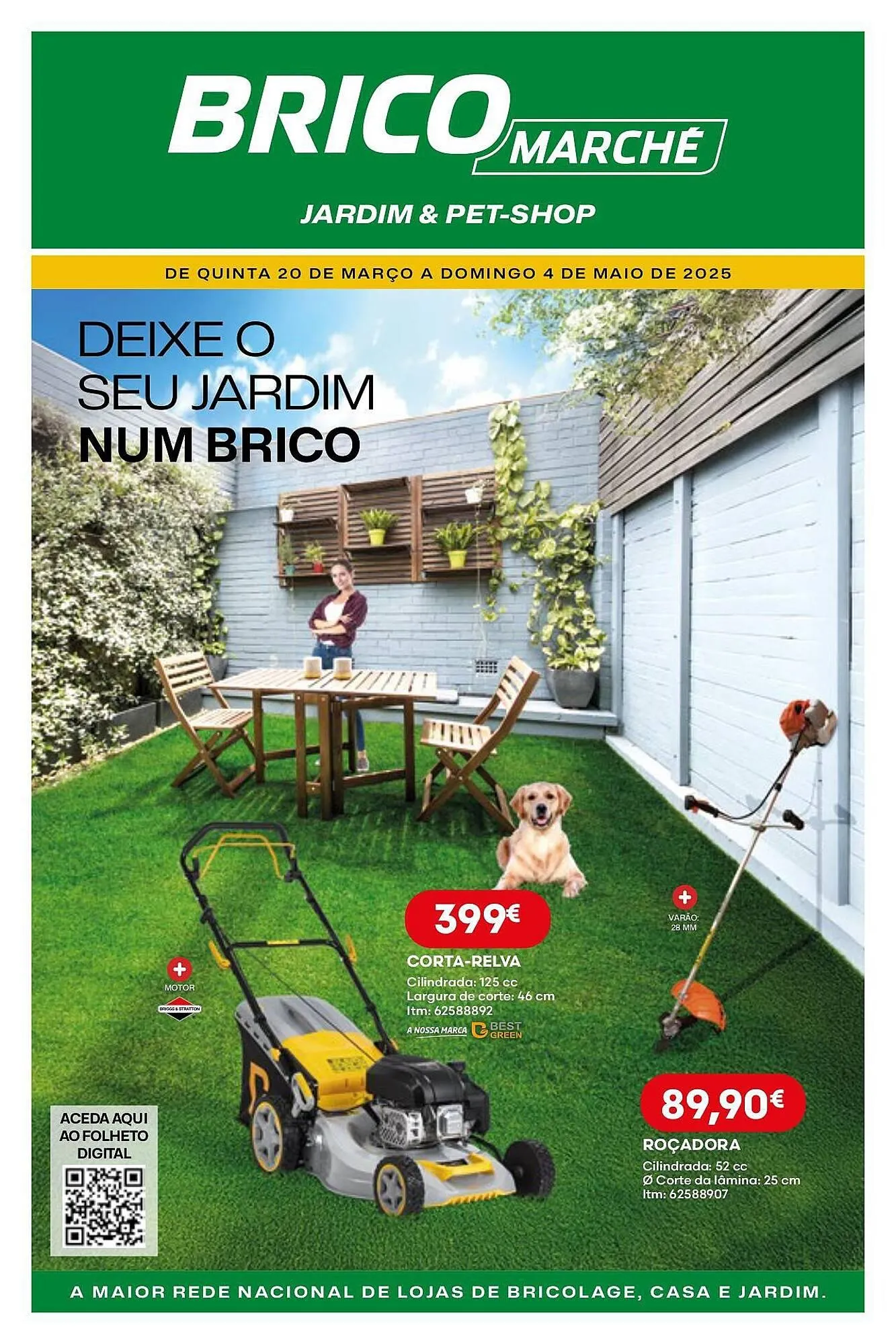 Folheto Folheto Bricomarché de 20 de março até 4 de abril 2025 - Pagina 1