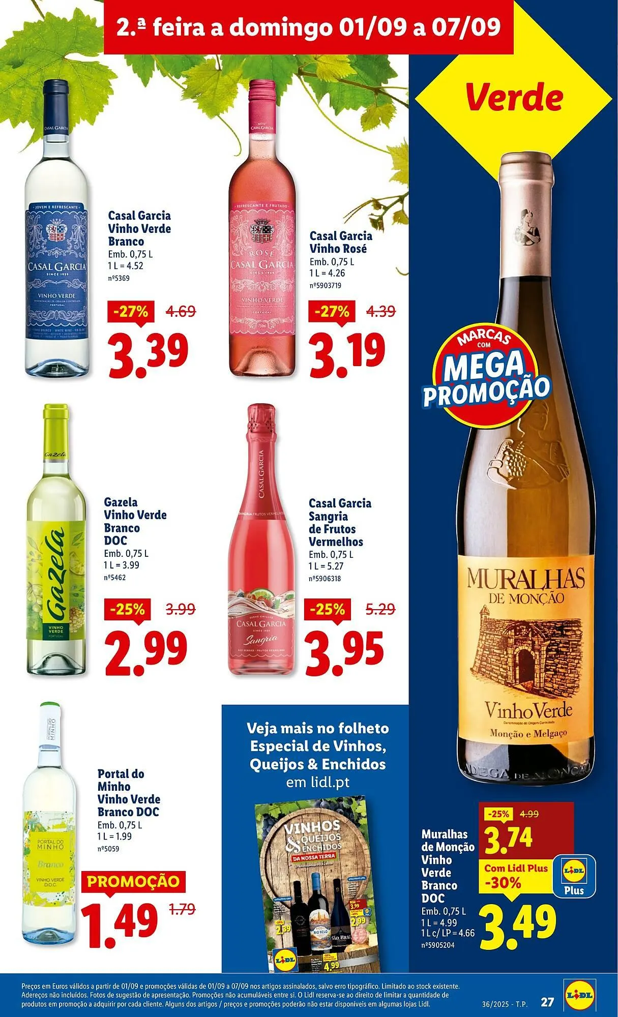Folheto Folheto Lidl de 1 de setembro até 7 de setembro 2025 - Pagina 27