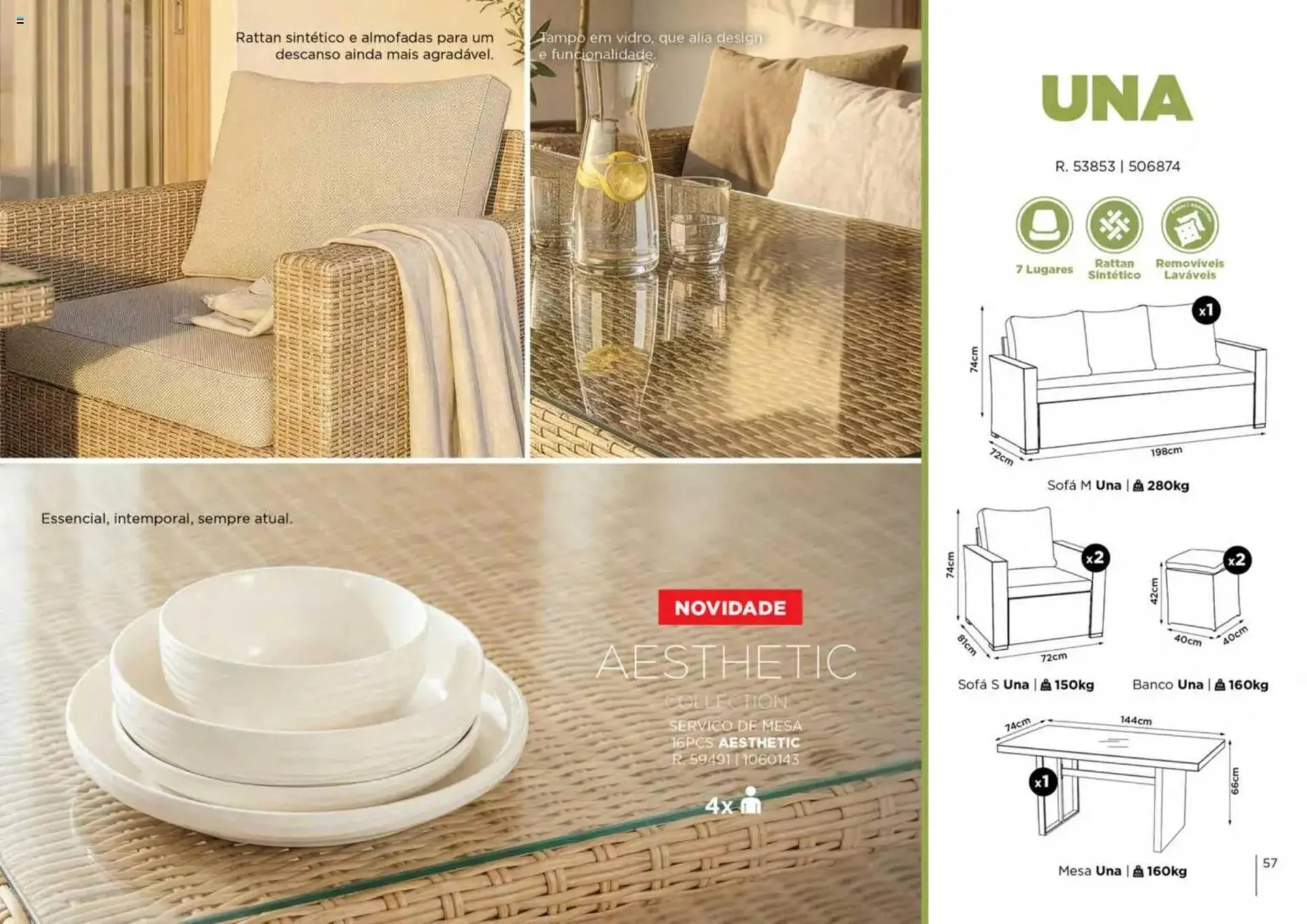 Folheto Catálogo Espaço Casa de 7 de março até 29 de agosto 2026 - Pagina 57