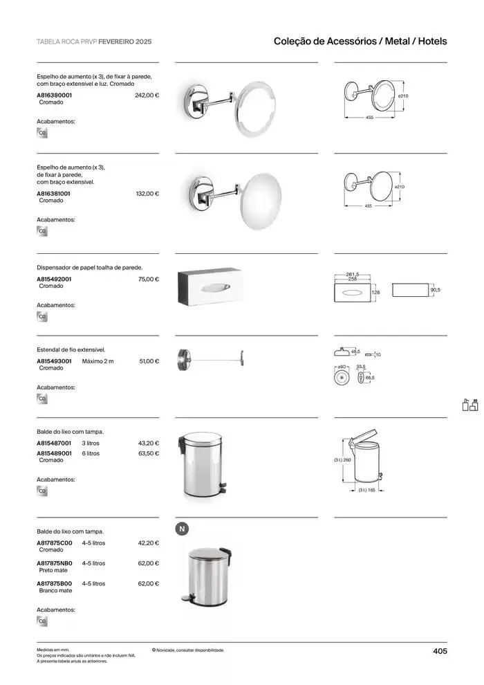 Folheto Soluções de Banho  de 6 de janeiro até 31 de dezembro 2025 - Pagina 407