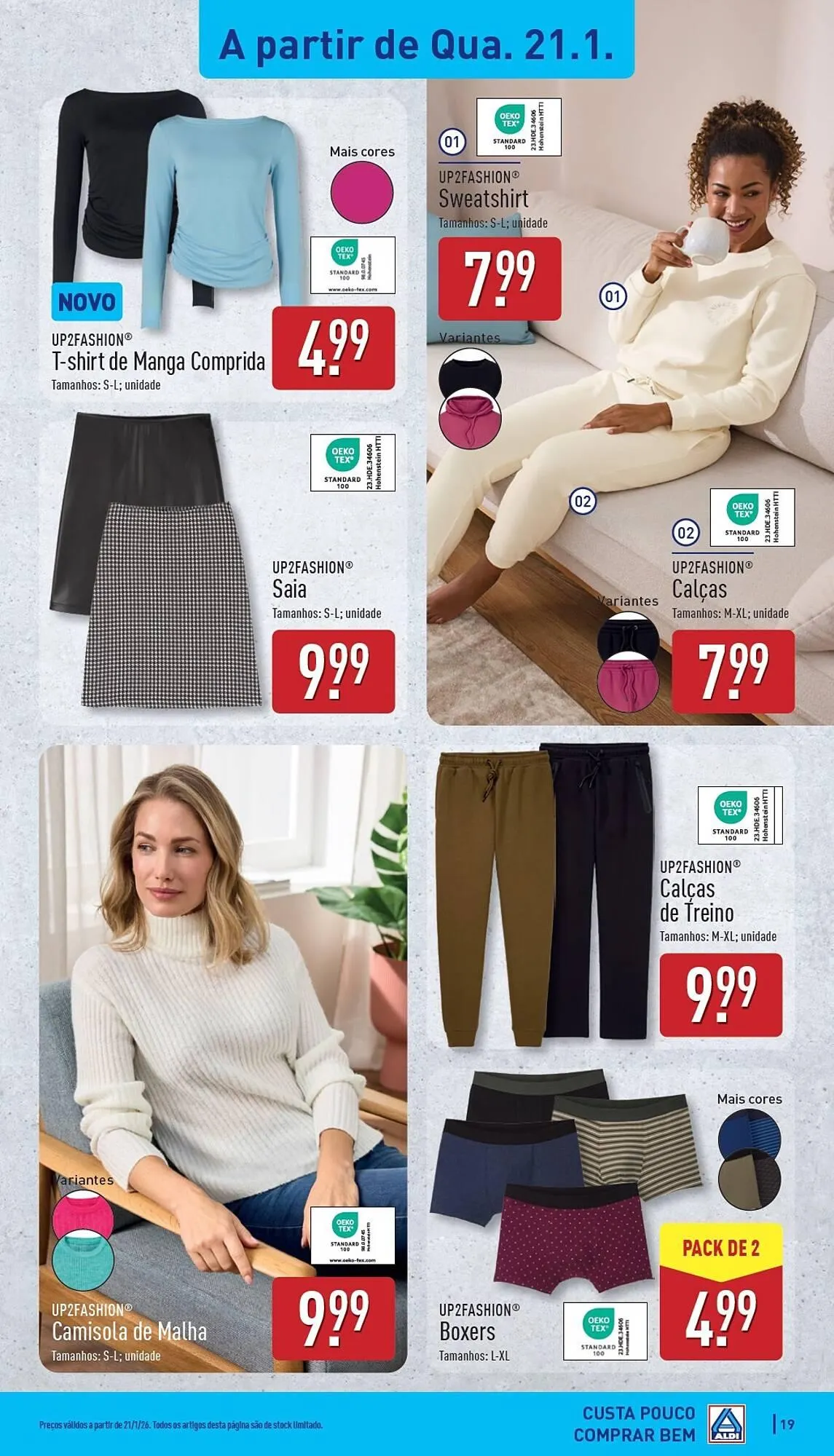 Folheto Folheto ALDI de 19 de janeiro até 25 de janeiro 2026 - Pagina 19