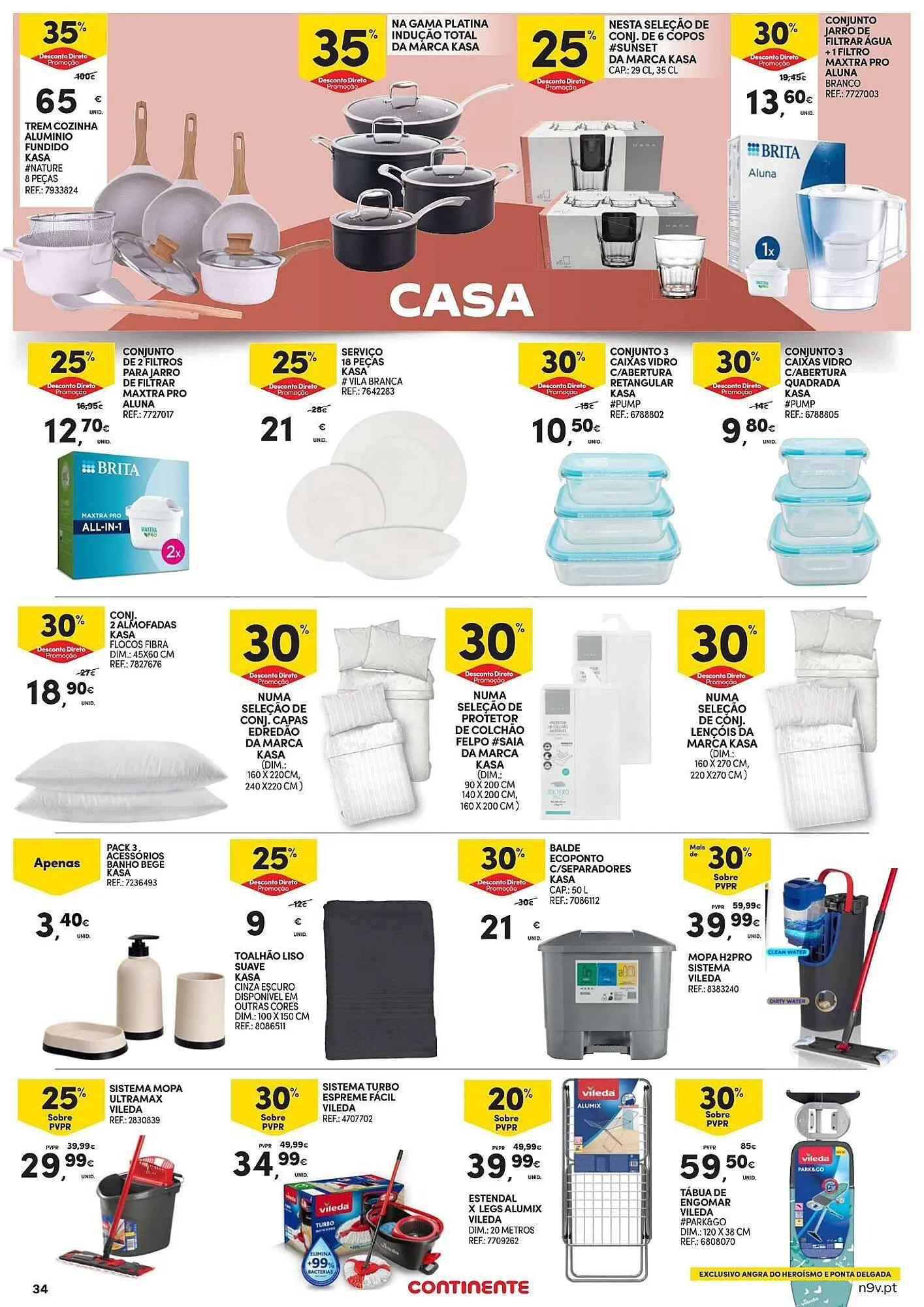 Folheto Folheto Continente de 30 de outubro até 12 de novembro 2025 - Pagina 34