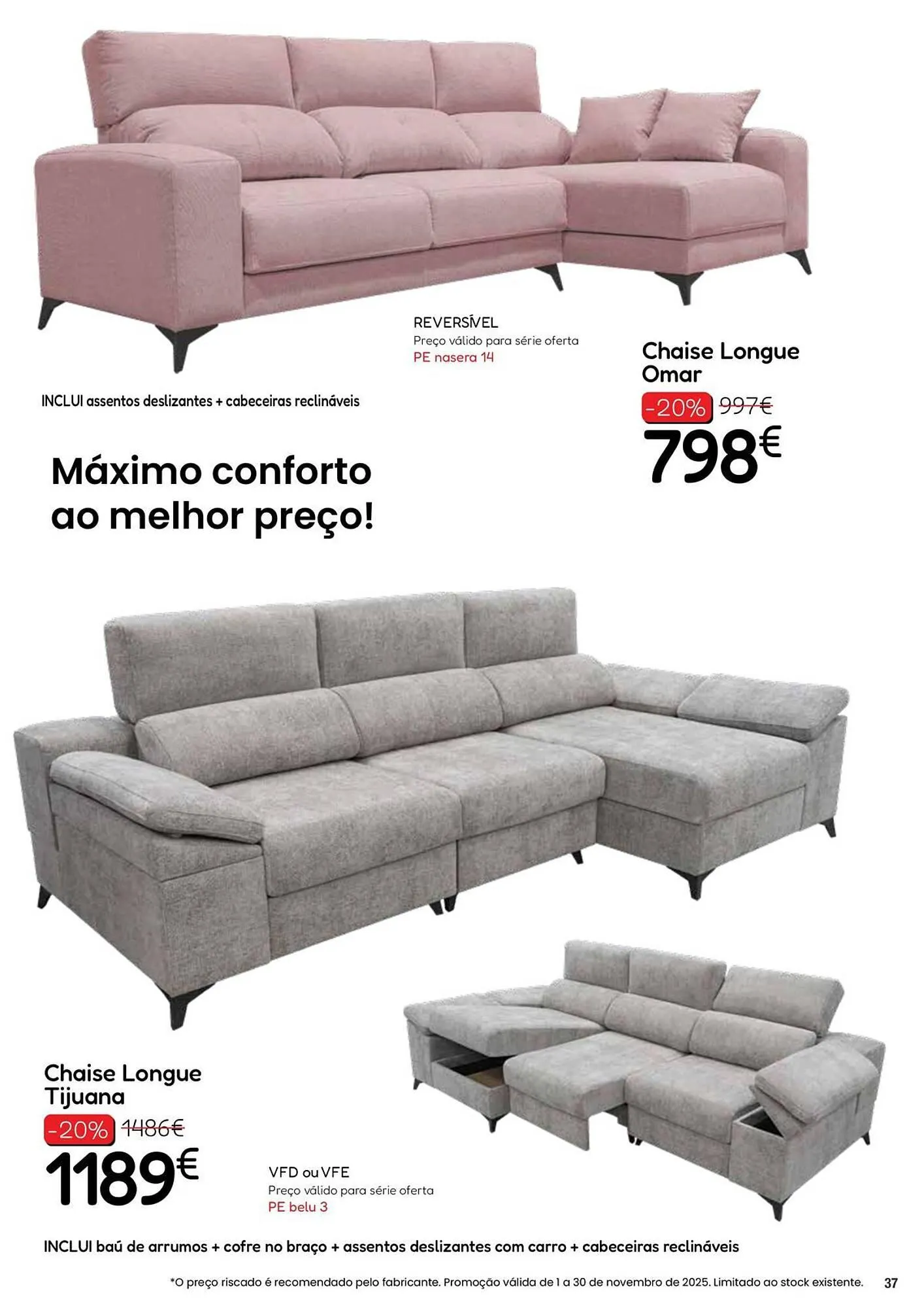 Folheto Folheto Hiper Centro do Móvel de 4 de novembro até 30 de novembro 2025 - Pagina 37