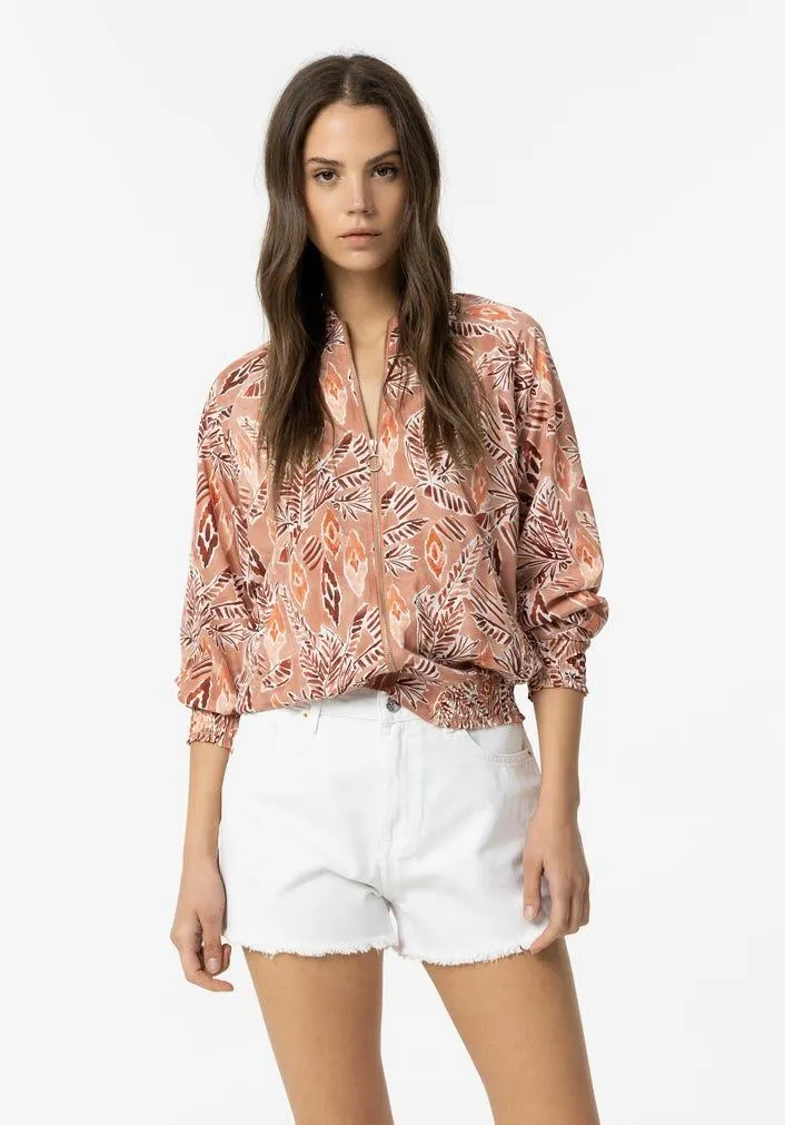 Casaco Bomber Estampado