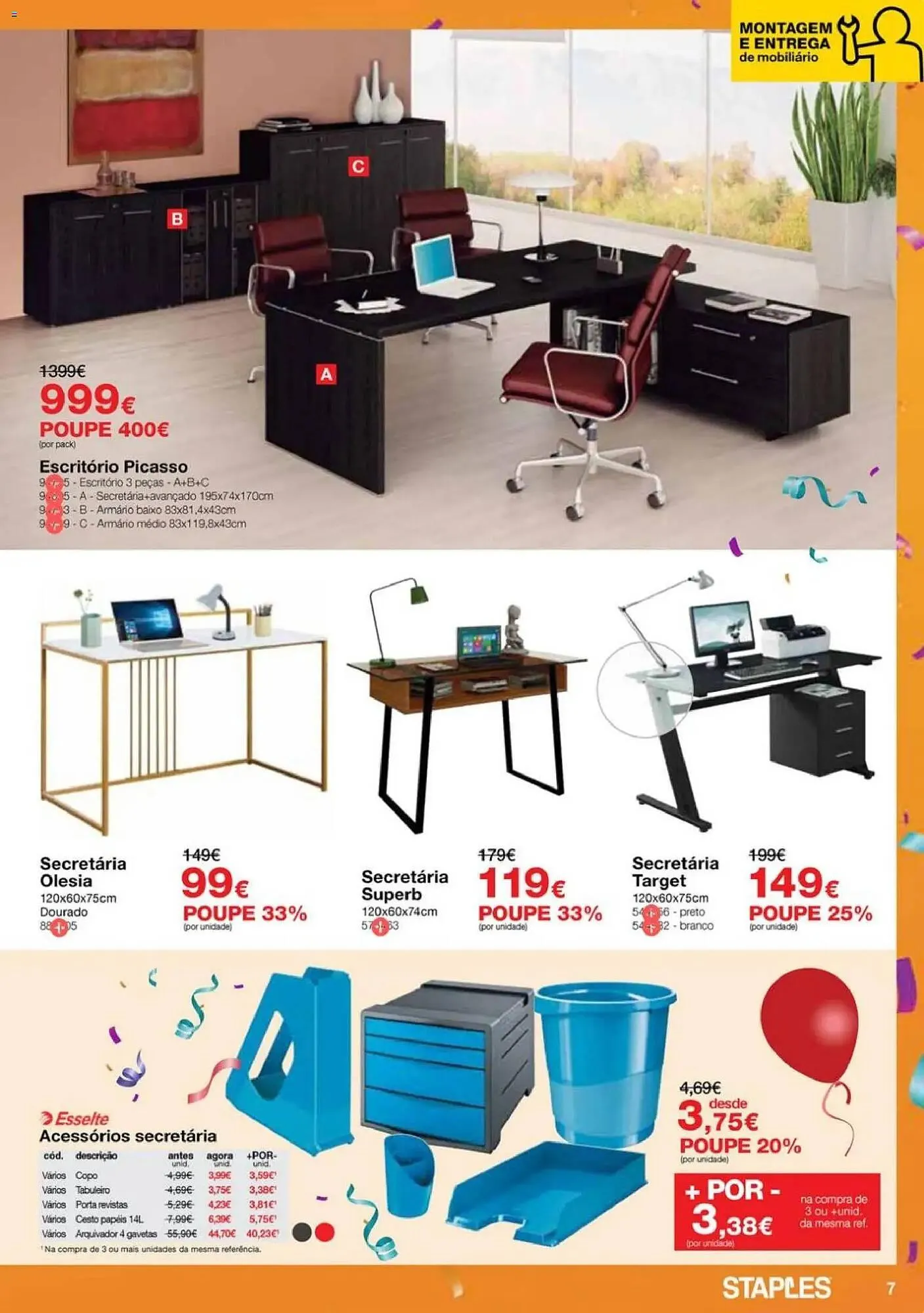 Folheto Folheto Staples de 6 de novembro até 20 de novembro 2025 - Pagina 7