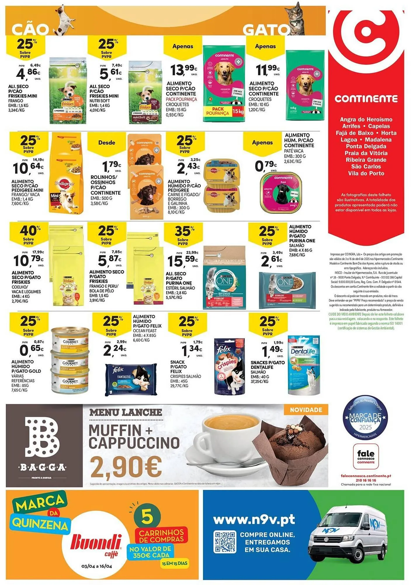 Folheto Folheto Continente de 4 de abril até 16 de abril 2025 - Pagina 28